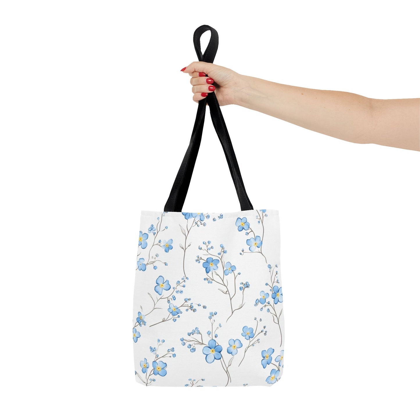 Floral Tote Bag, Stylish Shopping Bag, Eco-Friendly Tote, Spring Floral Design, Perfect for Everyday Use