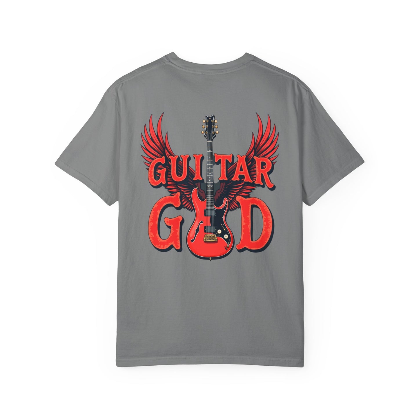 Guitar God T-Shirt, Music Lover Gift, Unisex Graphic Tee, Rock & Roll Apparel, Concert Outfit, Gift for Musicians