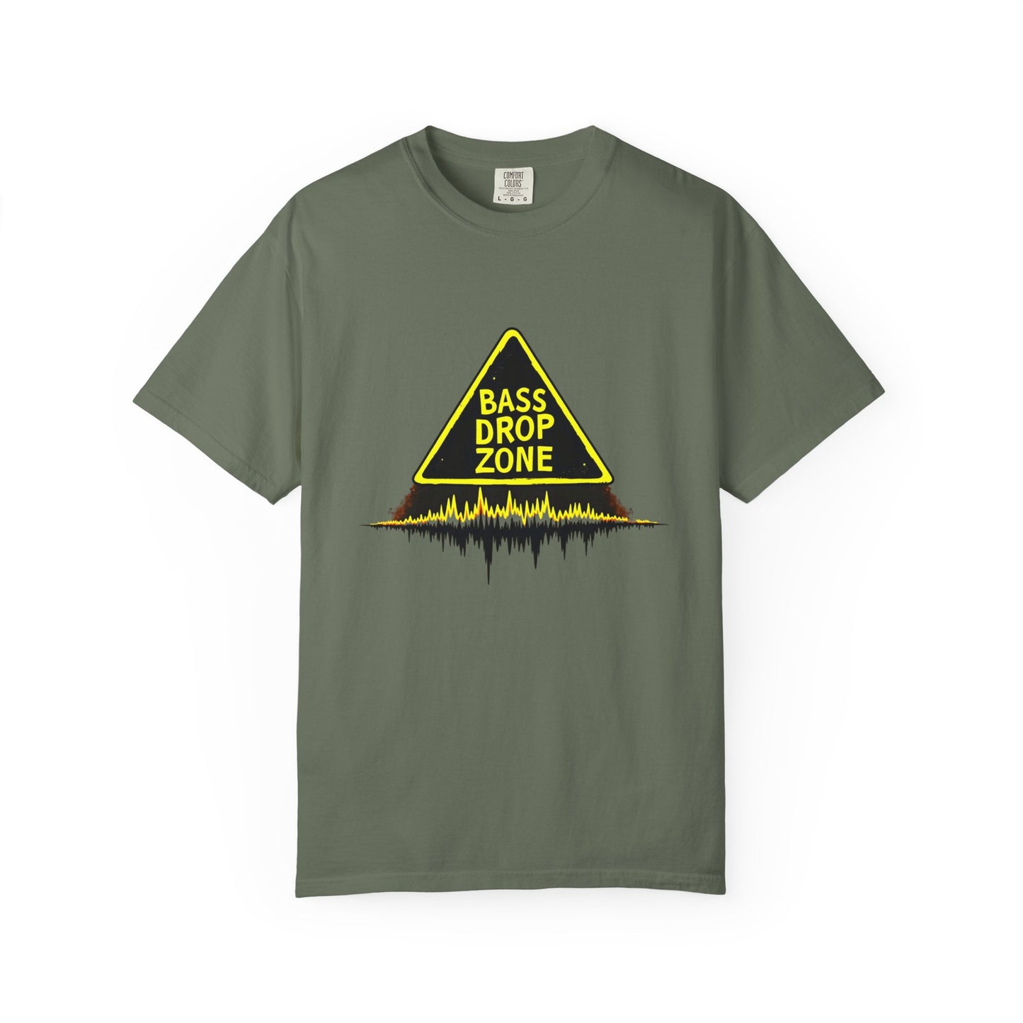 Bass Drop Zone Unisex T-Shirt, Music Lover Gift, Festival Apparel, Party Outfit, DJ Merchandise, Unique Graphic Tee