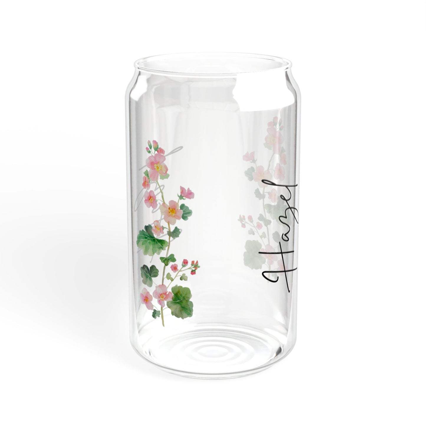 Floral Insulated Sipper Glass, Eco-Friendly Drinkware, Gift for Her, Summer Essentials, Stylish Water Bottle, Trending Home Decor