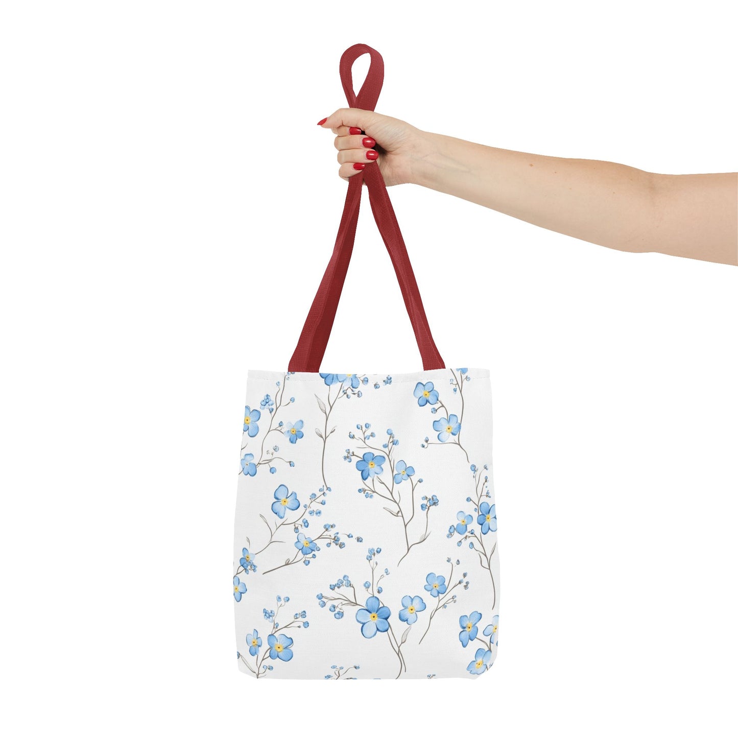 Floral Tote Bag, Stylish Shopping Bag, Eco-Friendly Tote, Spring Floral Design, Perfect for Everyday Use