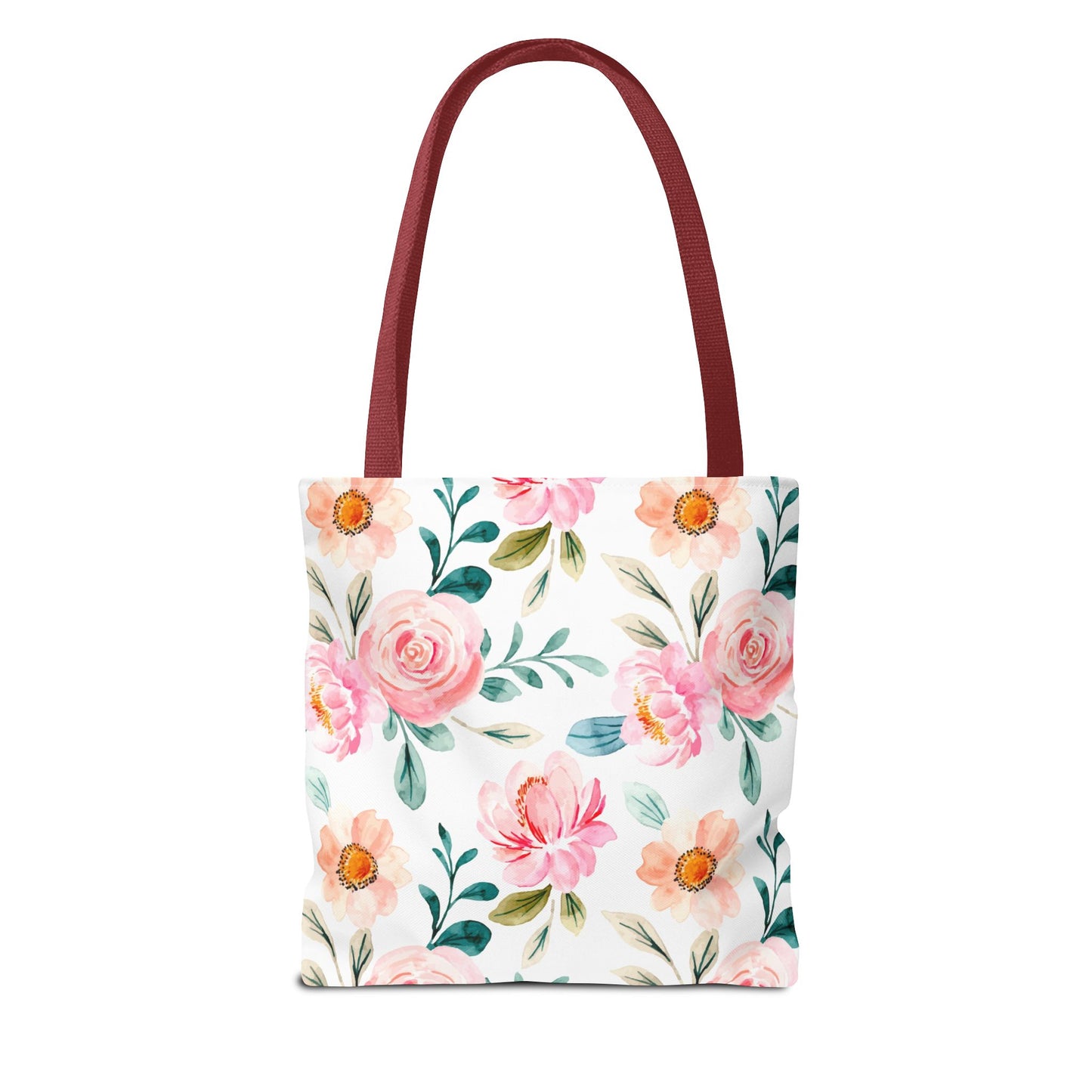 Floral Print Tote Bag, Stylish Shopping, Eco-Friendly Gift, Beach Bag, Floral Tote, Everyday Carryall
