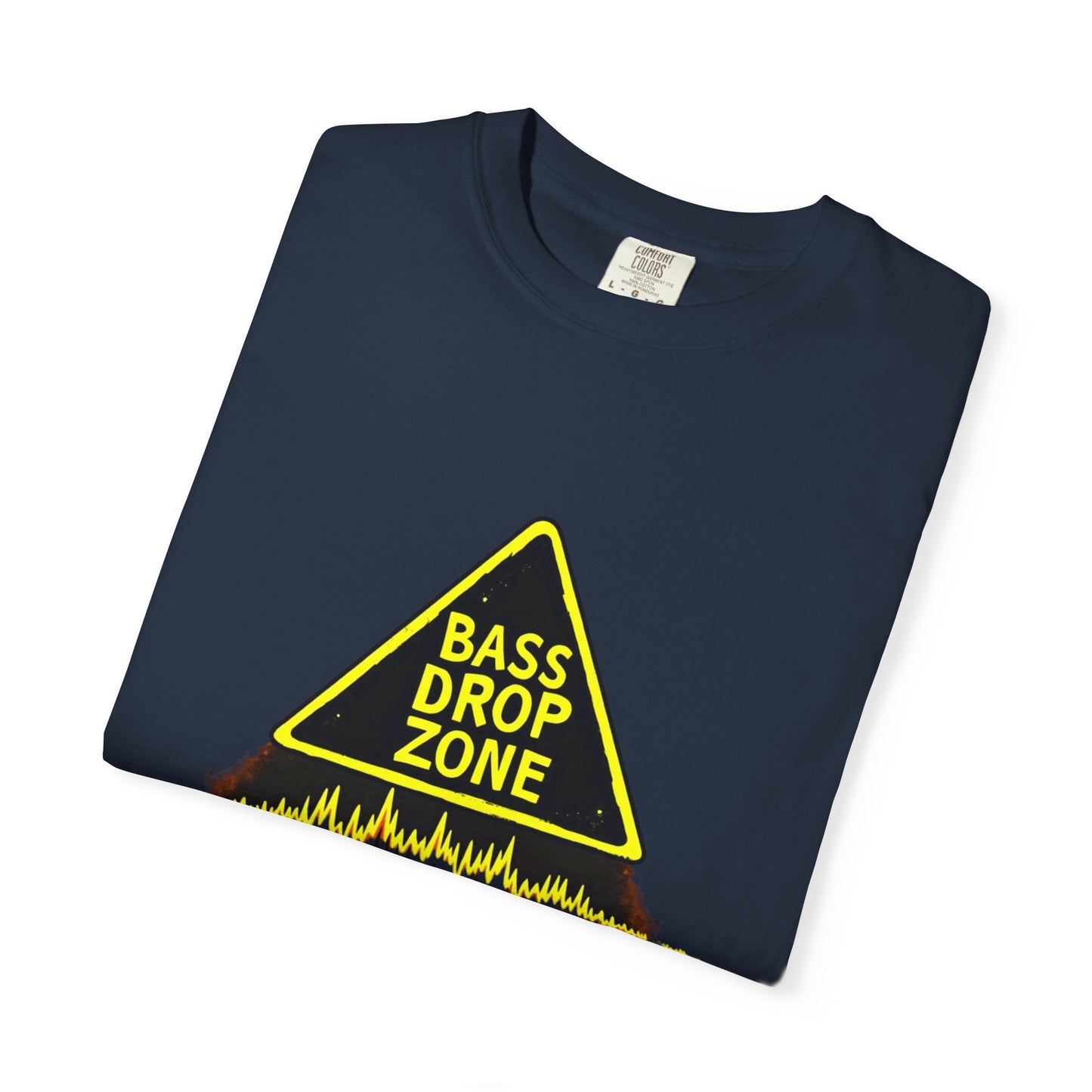 Bass Drop Zone Unisex T-Shirt, Music Lover Gift, Festival Apparel, Party Outfit, DJ Merchandise, Unique Graphic Tee