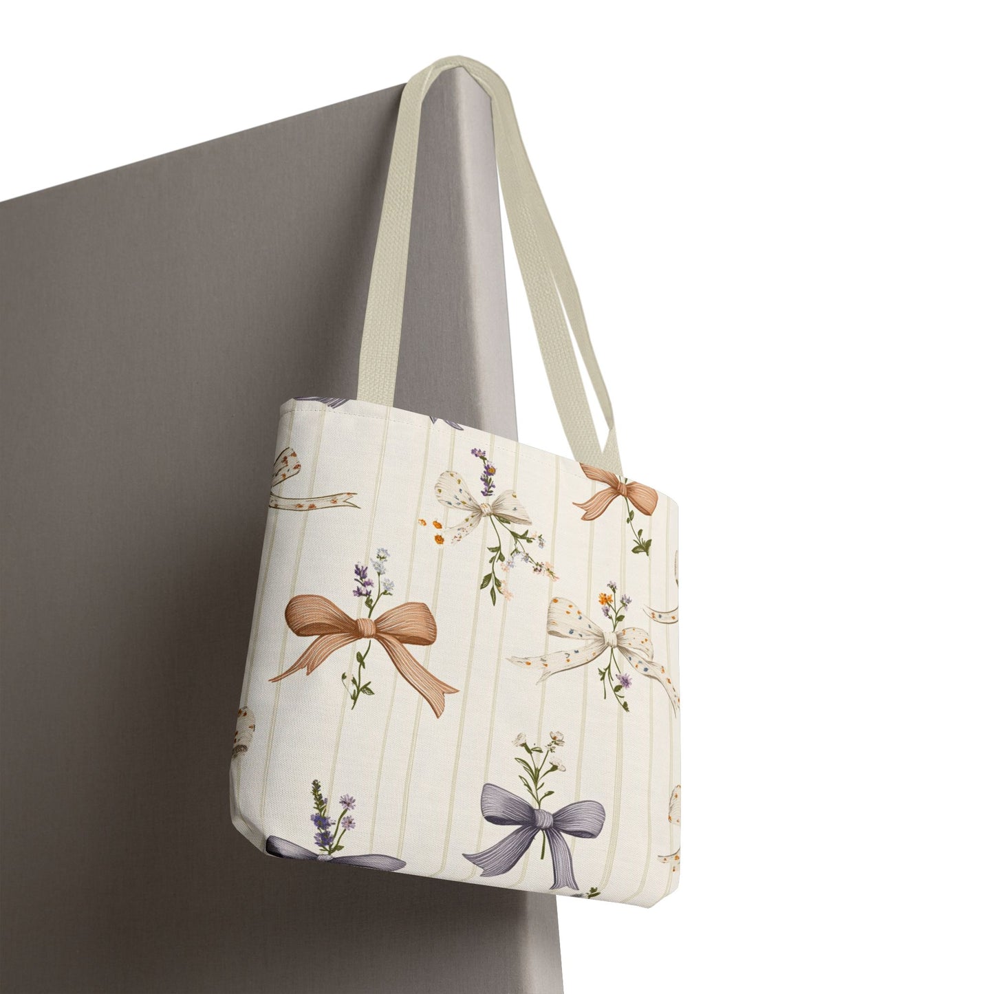 Charming Floral Tote Bag, Gift Bag for Her, Spring Tote, Shopping Bag, Everyday Carryall, Eco-Friendly Bag