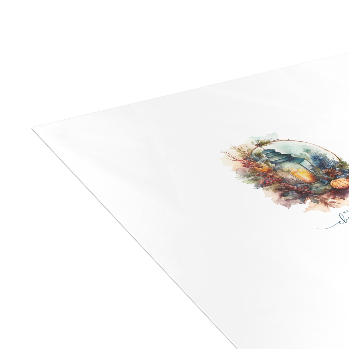 Christmas Lantern Greeting Cards - Sets of 1, 10, 30, or 50