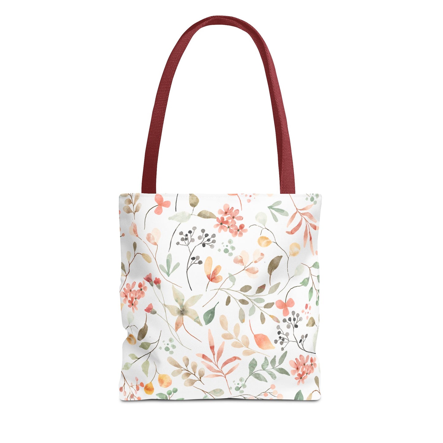 Floral Print Tote Bag | Eco-Friendly Shopping, Beach Trips, Travel, Gifts for Her, Everyday Carry