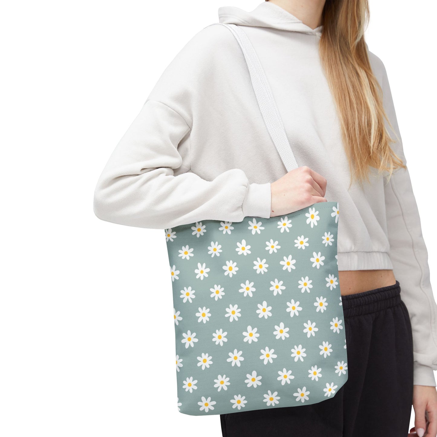 Floral Print Tote Bag, Stylish Shopper, Summer Accessory, Eco-Friendly Gift, Beach Bag, Everyday Carryall