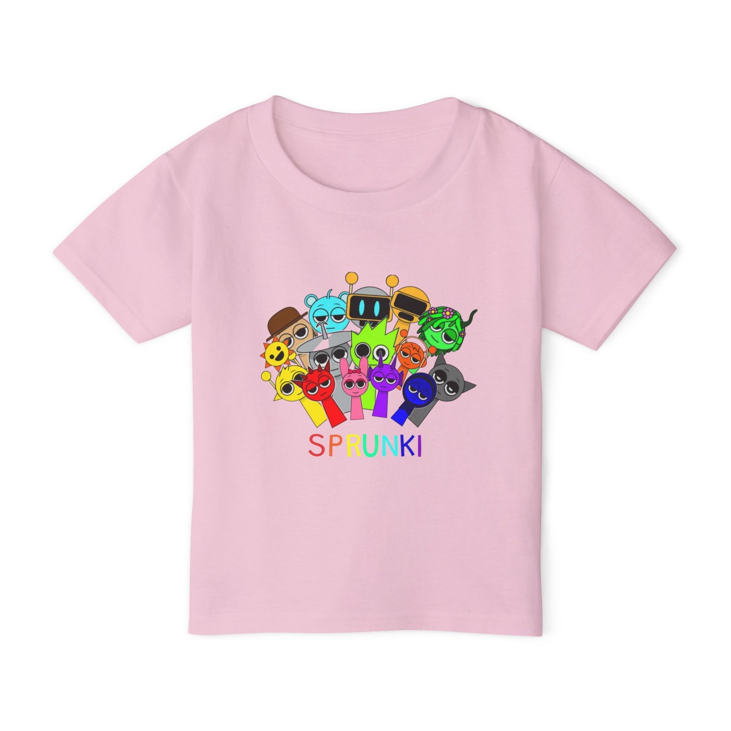 Colorful Toddler T-Shirt with Fun Characters | Kids Gift, Birthday Shirt, Holiday Apparel, Playful Outfit, Cute Tee