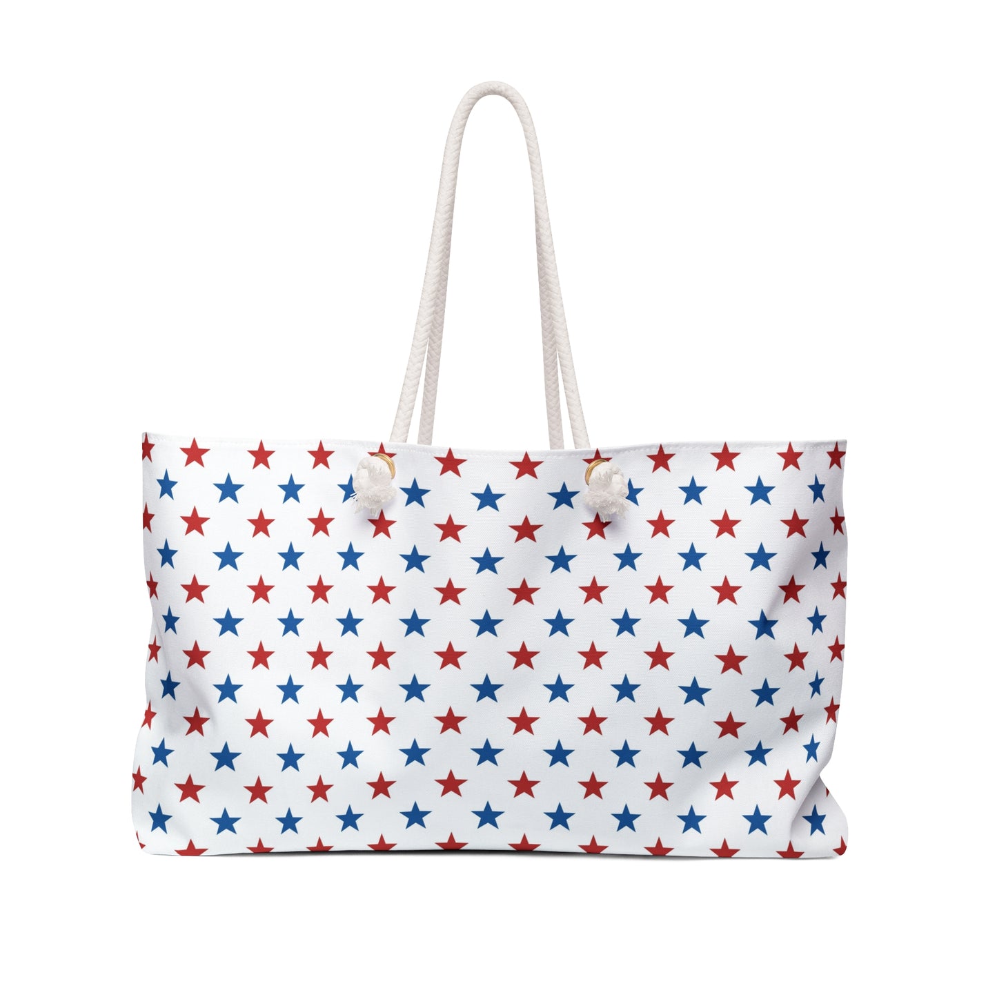 Patriotic Star Weekender Bag - Perfect for Travel, Beach Days, Gifts, Family Gatherings, Festivals