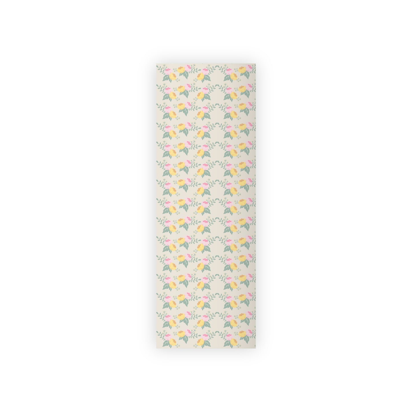 Floral Gift Wrapping Paper Roll - Elegant Floral Design for All Occasions