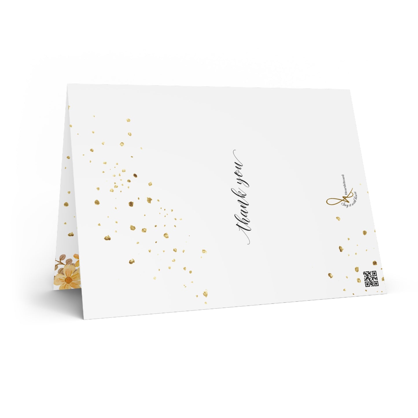 Elegant Thank You Greeting Cards for Teachers, Appreciation Notes, Teacher Gifts, Thank You Cards, Floral Design