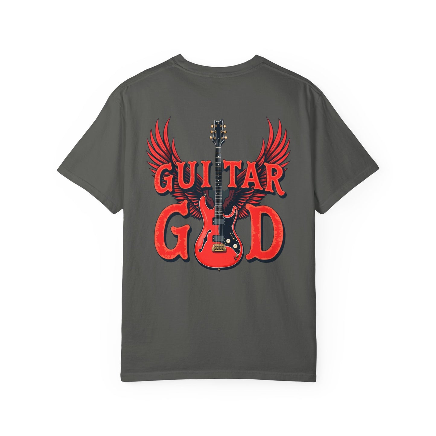 Guitar God T-Shirt, Music Lover Gift, Unisex Graphic Tee, Rock & Roll Apparel, Concert Outfit, Gift for Musicians