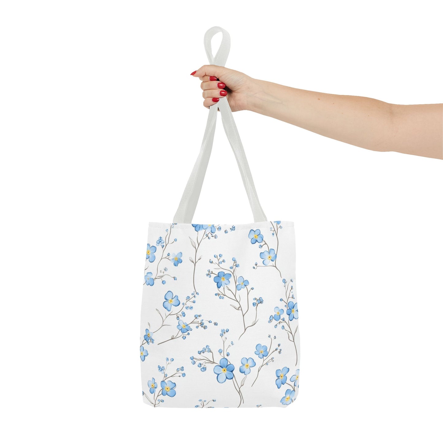 Floral Tote Bag, Stylish Shopping Bag, Eco-Friendly Tote, Spring Floral Design, Perfect for Everyday Use
