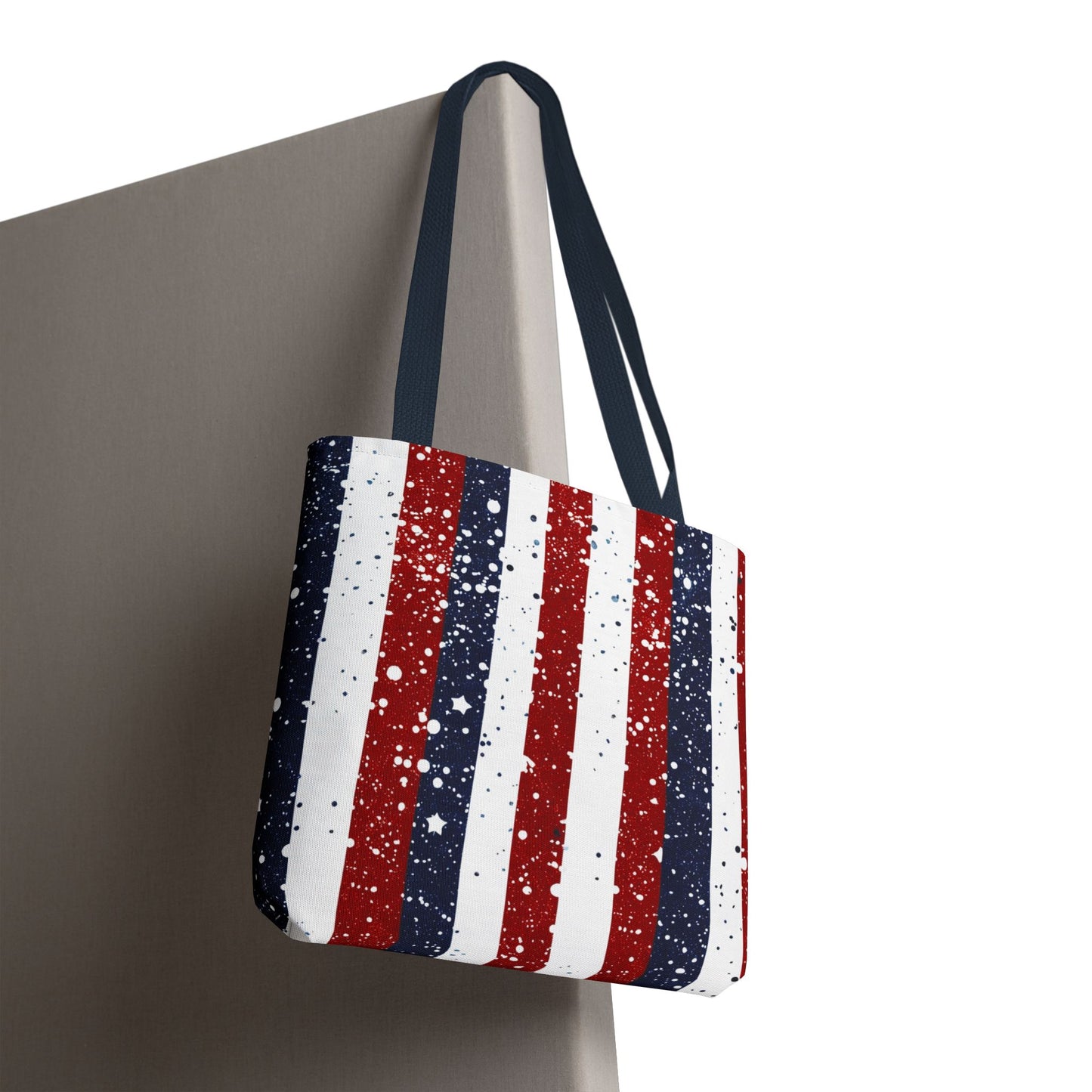 Patriotic Tote Bag, USA Flag Tote, Fourth of July Bags, Beach Bag, Independence Day Shopper, American Pride Accessory