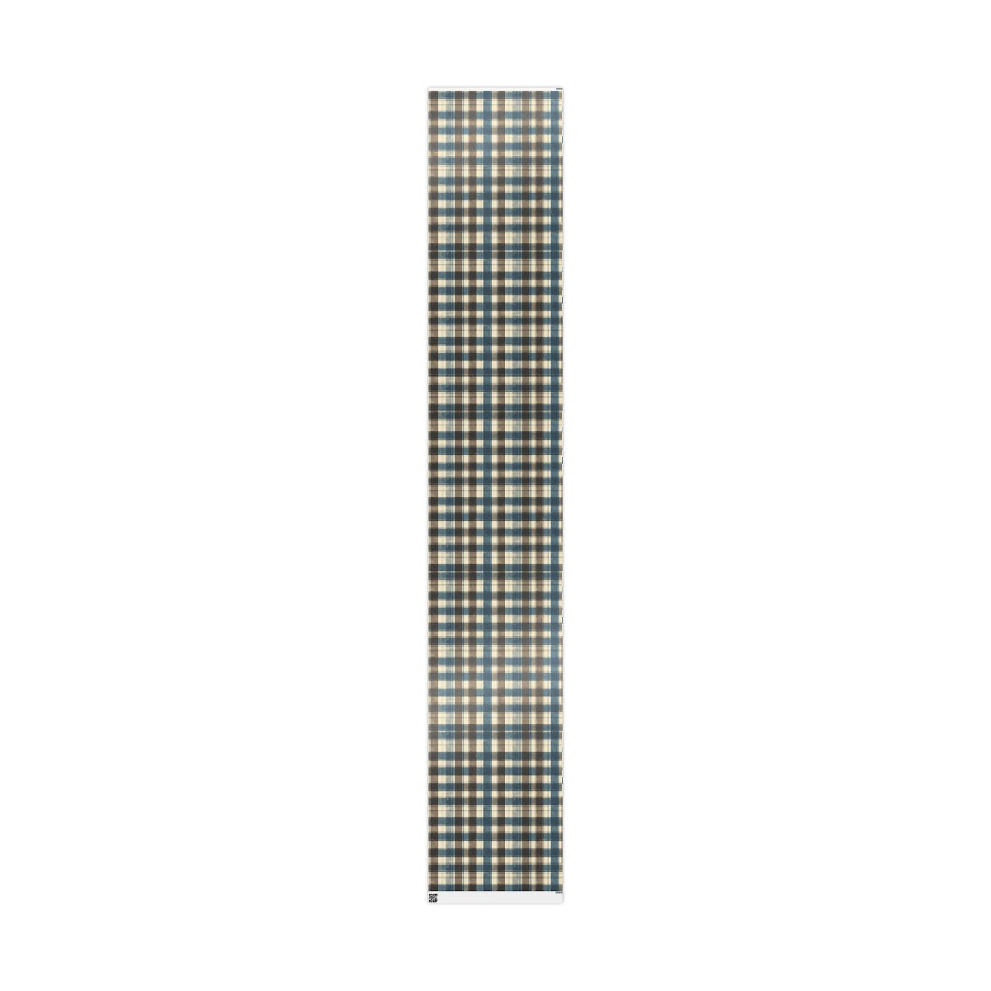 Plaid Wrapping Paper Roll, Rustic Gift Wrap for Holidays, Birthday, and Special Occasions