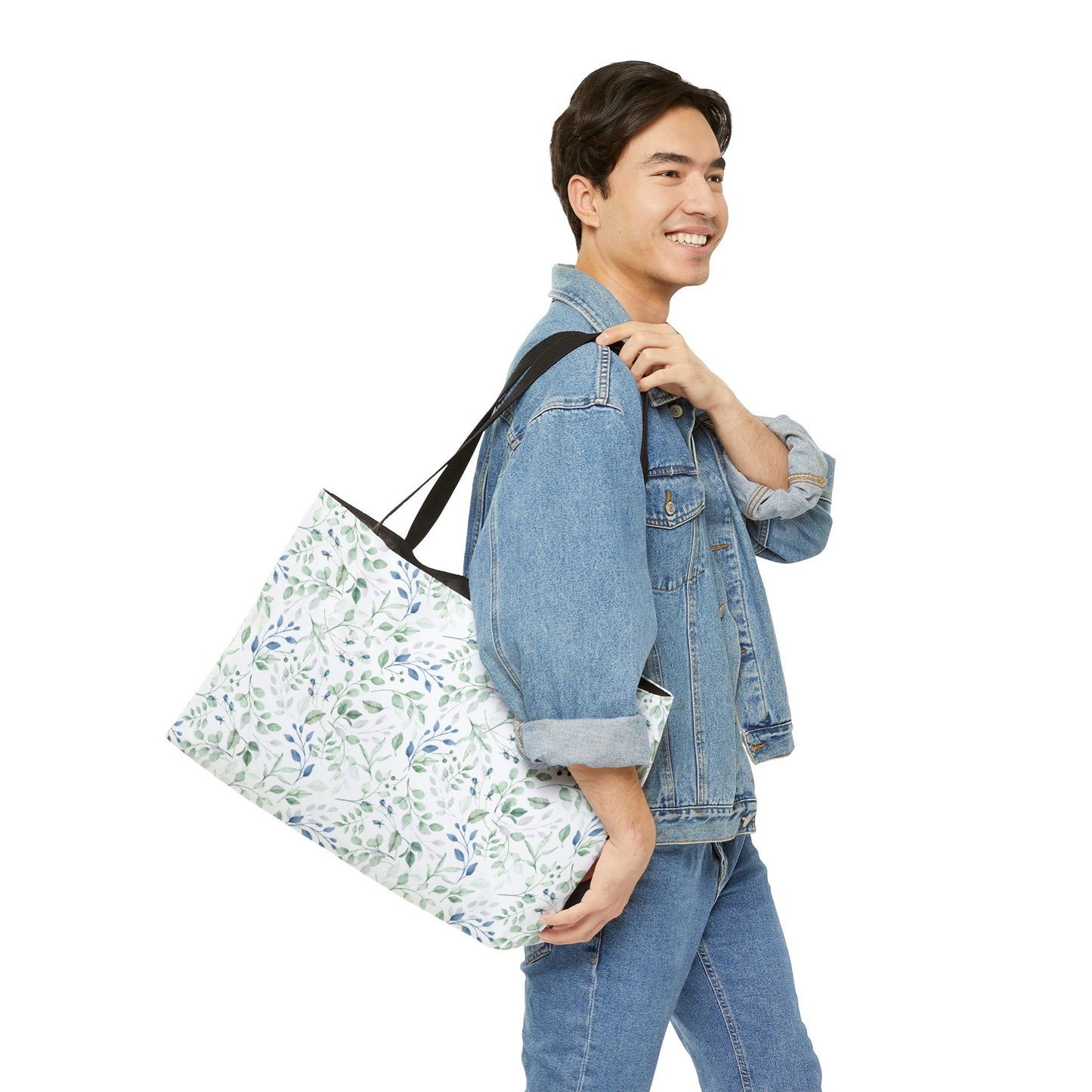 Botanical Weekend Tote Bag | Floral Travel Bag, Shopping Tote, Mother’s Day Gift, Beach Bag, Weekend Getaway Essentials