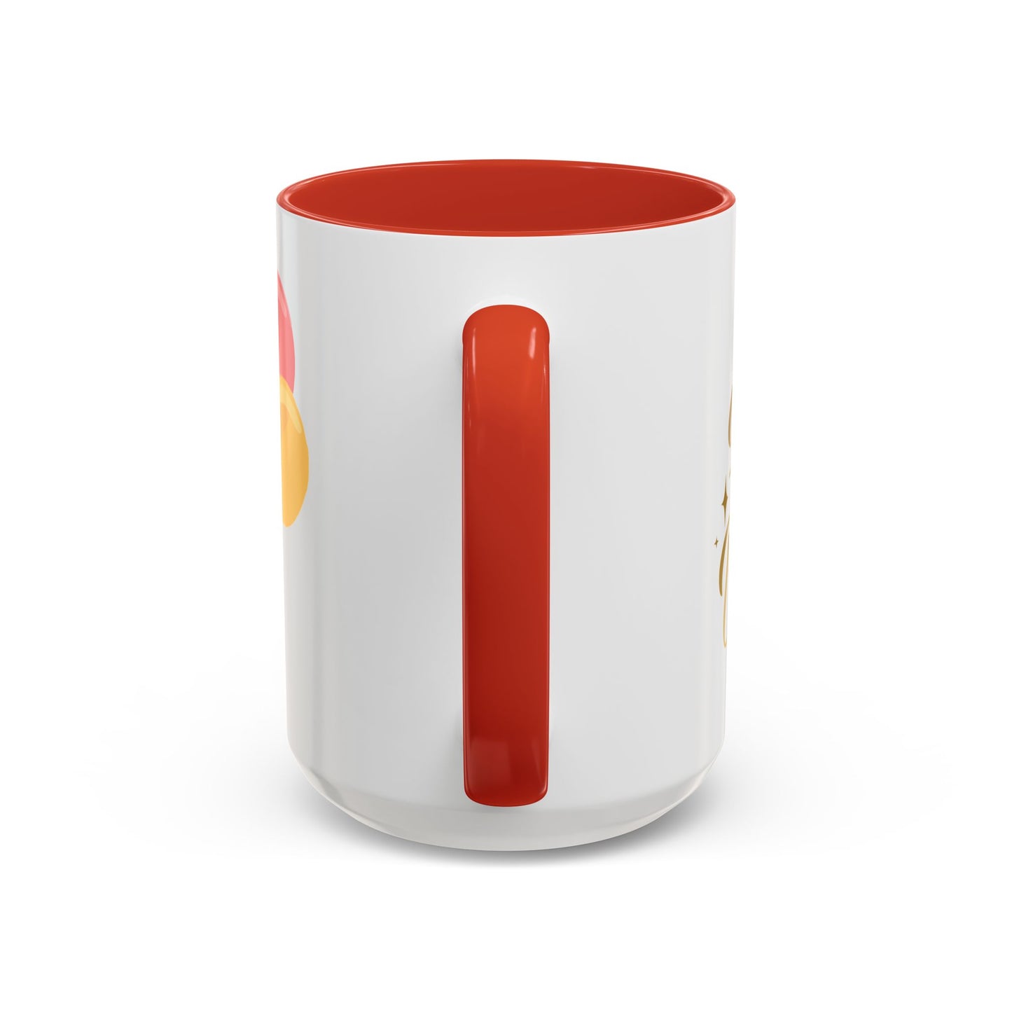 Happy Birthday Accent Coffee Mug - Cute Dinosaur with Balloons - Fun Celebration Drinkware
