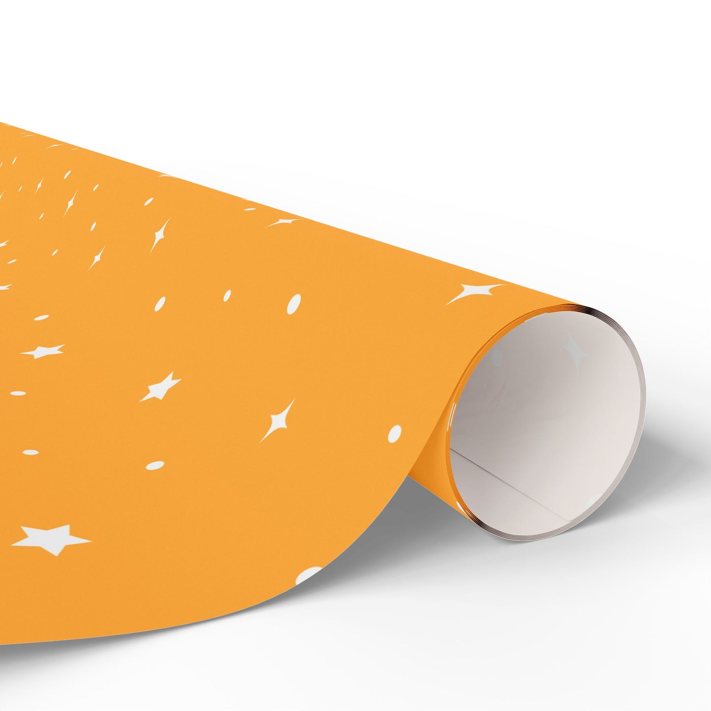 Bright Stars Wrapping Paper - Fun Gift Wrap for Birthdays, Holidays, Baby Showers, Celebrations, Special Occasions - Cheerful Decor