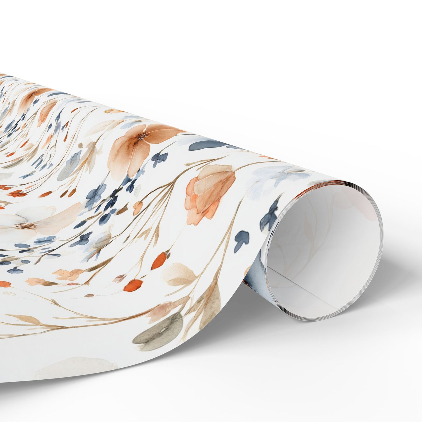 Floral Wrapping Paper, Gift Wrap, Holiday Wrap, Birthday Present, Eco-Friendly Decorations