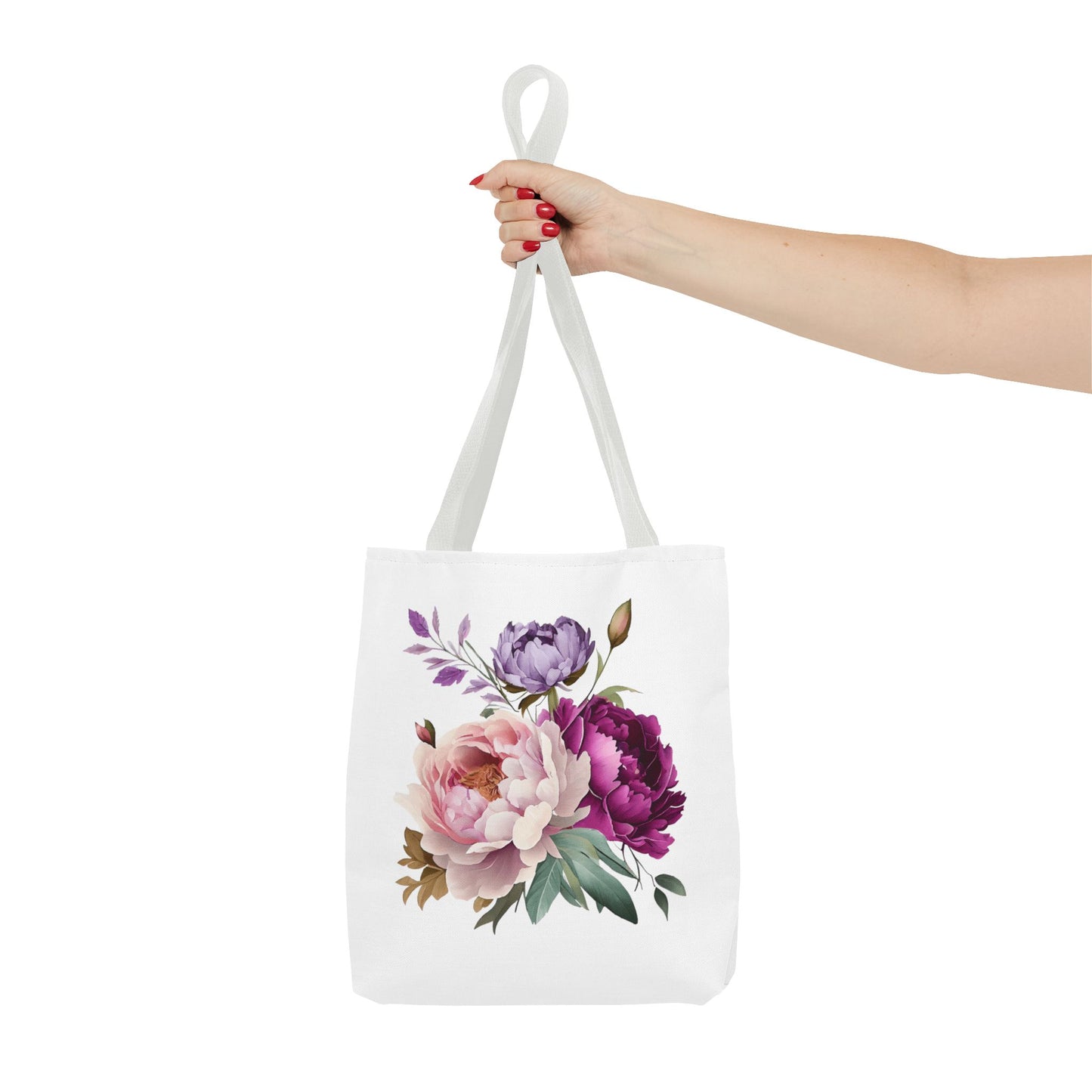 Floral Tote Bag, Botanical Shopping Tote, Eco-Friendly Grocery Bag, Chic Floral Purse, Mother's Day Gift, Spring Floral Carryall