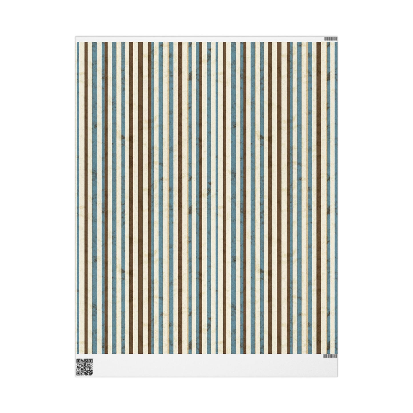 Elegant Striped Wrapping Paper, Gift Wrap for Birthdays, Holidays, Special Occasions, Eco-Friendly Gift Packaging