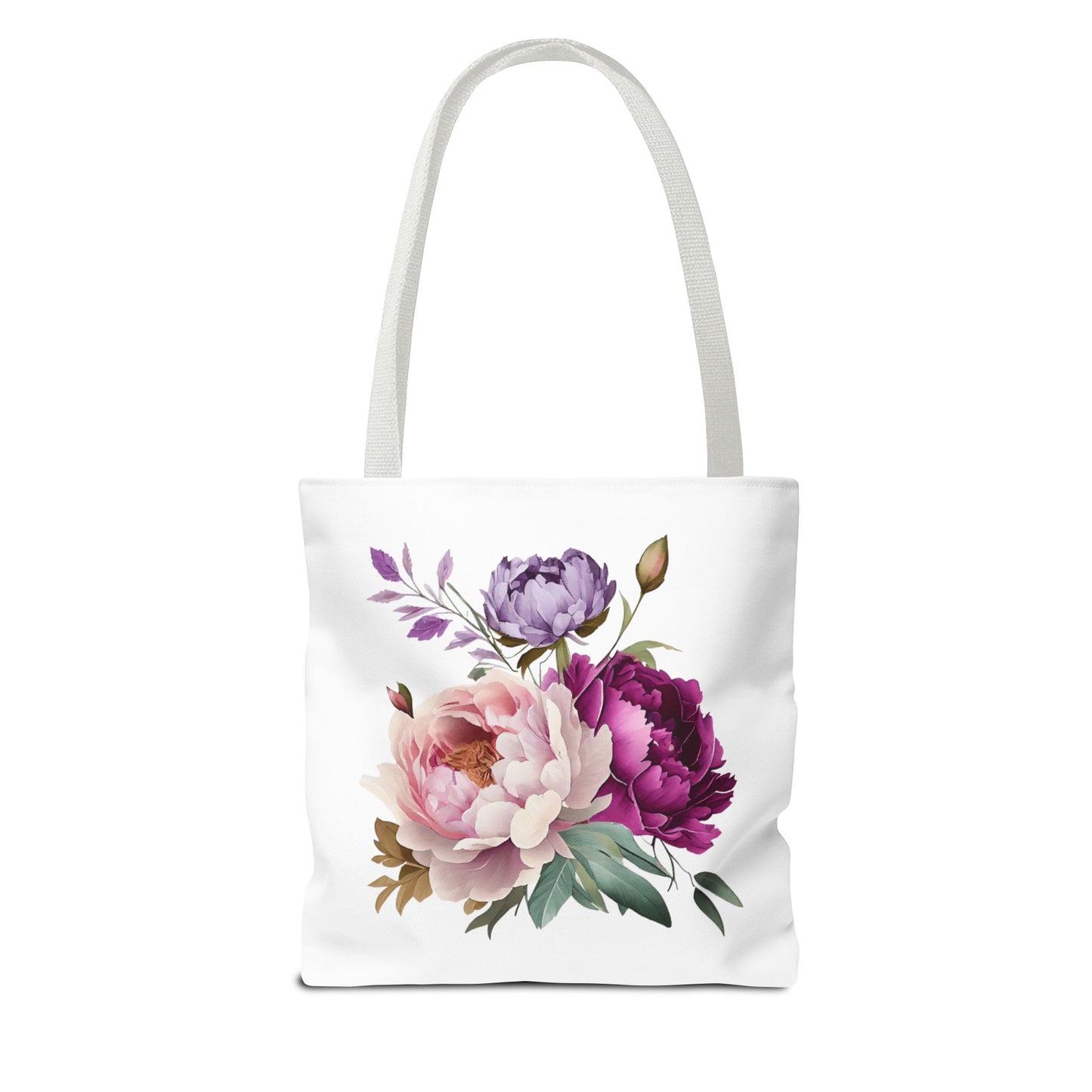 Floral Tote Bag, Botanical Shopping Tote, Eco-Friendly Grocery Bag, Chic Floral Purse, Mother's Day Gift, Spring Floral Carryall