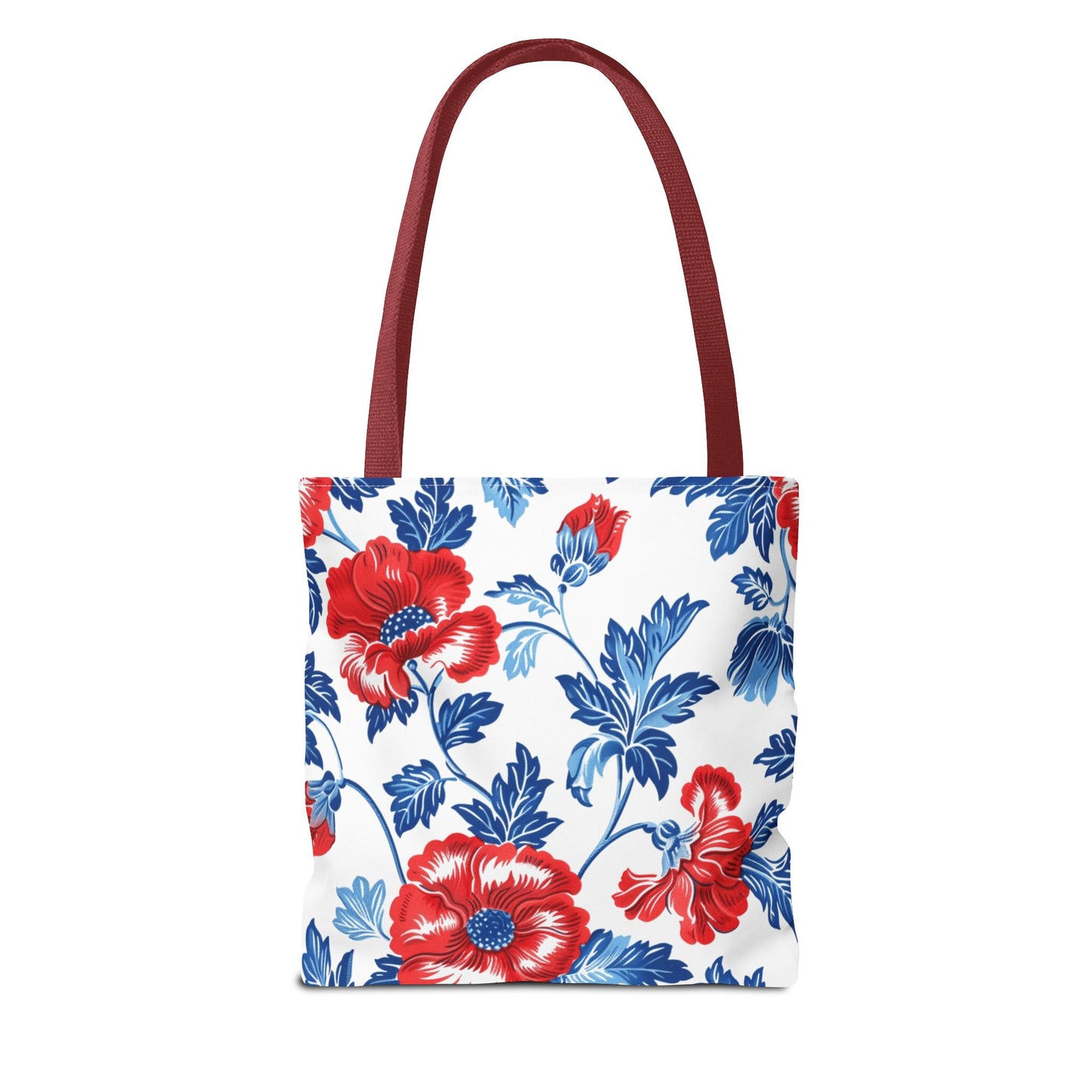 Floral Print Tote Bag for Everyday Use, Stylish Shopper, Reusable Grocery Bag, Gift for Her, Beach or Travel Accessory