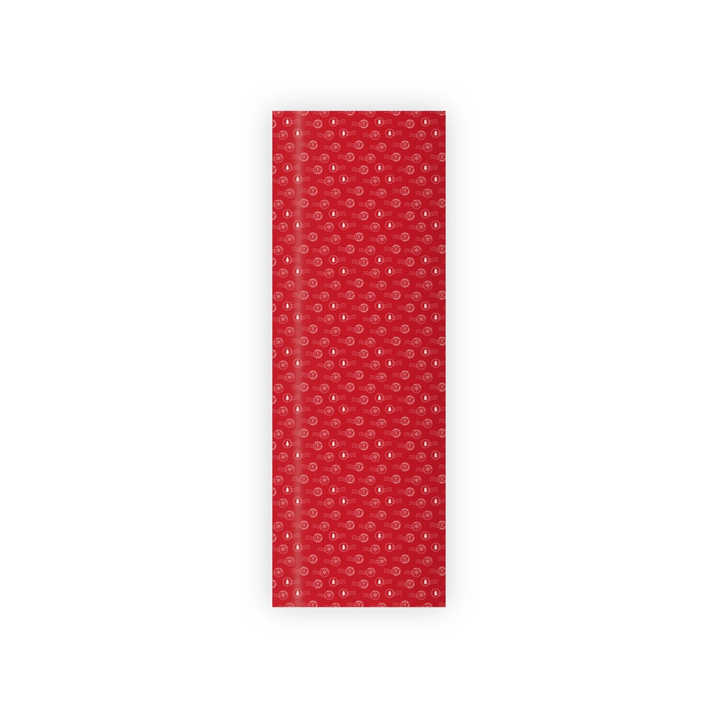 Festive Gift Wrapping Paper Rolls, Red Wrapping Paper for Holidays, Christmas, Birthdays, Occasions, Parties