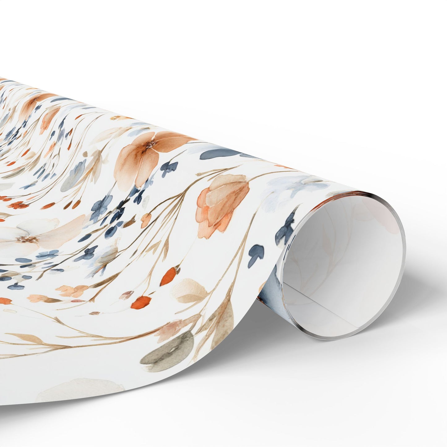 Floral Wrapping Paper, Gift Wrap, Holiday Wrap, Birthday Present, Eco-Friendly Decorations