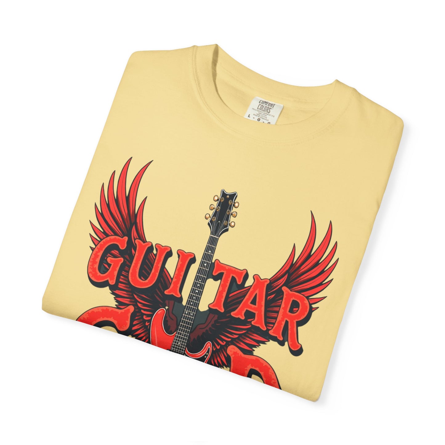 Guitar God T-Shirt, Music Lover Gift, Unisex Graphic Tee, Rock & Roll Apparel, Concert Outfit, Gift for Musicians