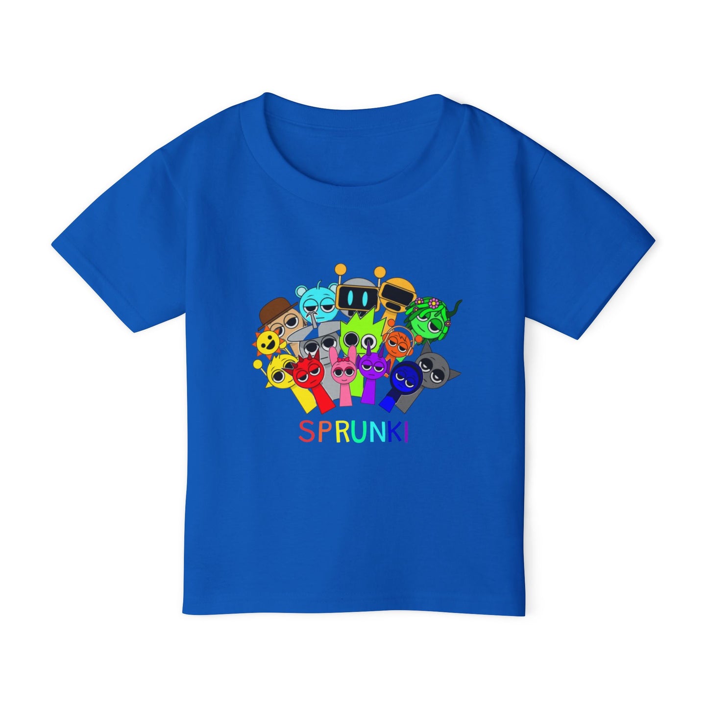 Colorful Toddler T-Shirt with Fun Characters | Kids Gift, Birthday Shirt, Holiday Apparel, Playful Outfit, Cute Tee