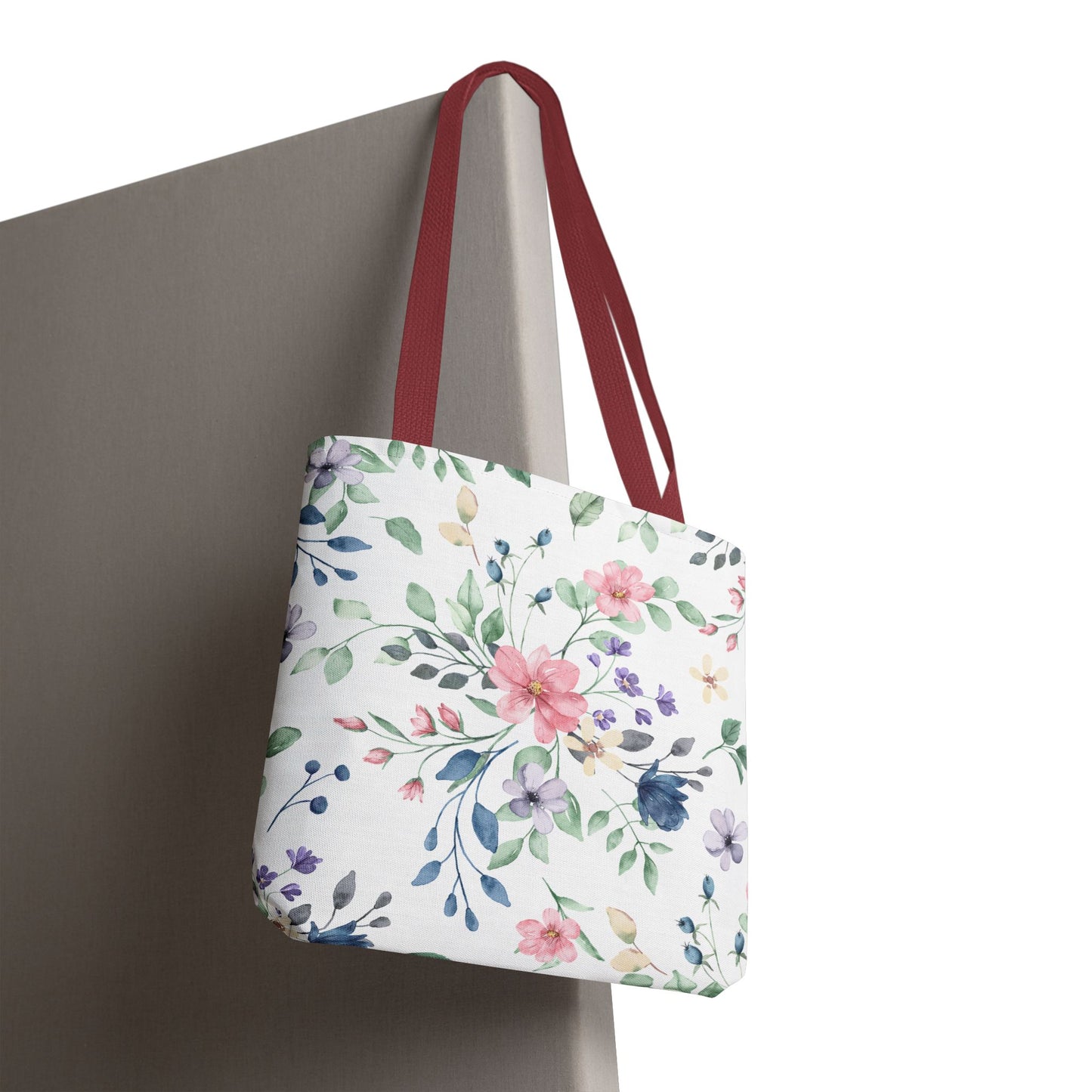 Floral Tote Bag | Stylish Carry-All for Everyday Use, Eco-Friendly Shopping, Beach Days, Spring Picnics, Gift for Moms