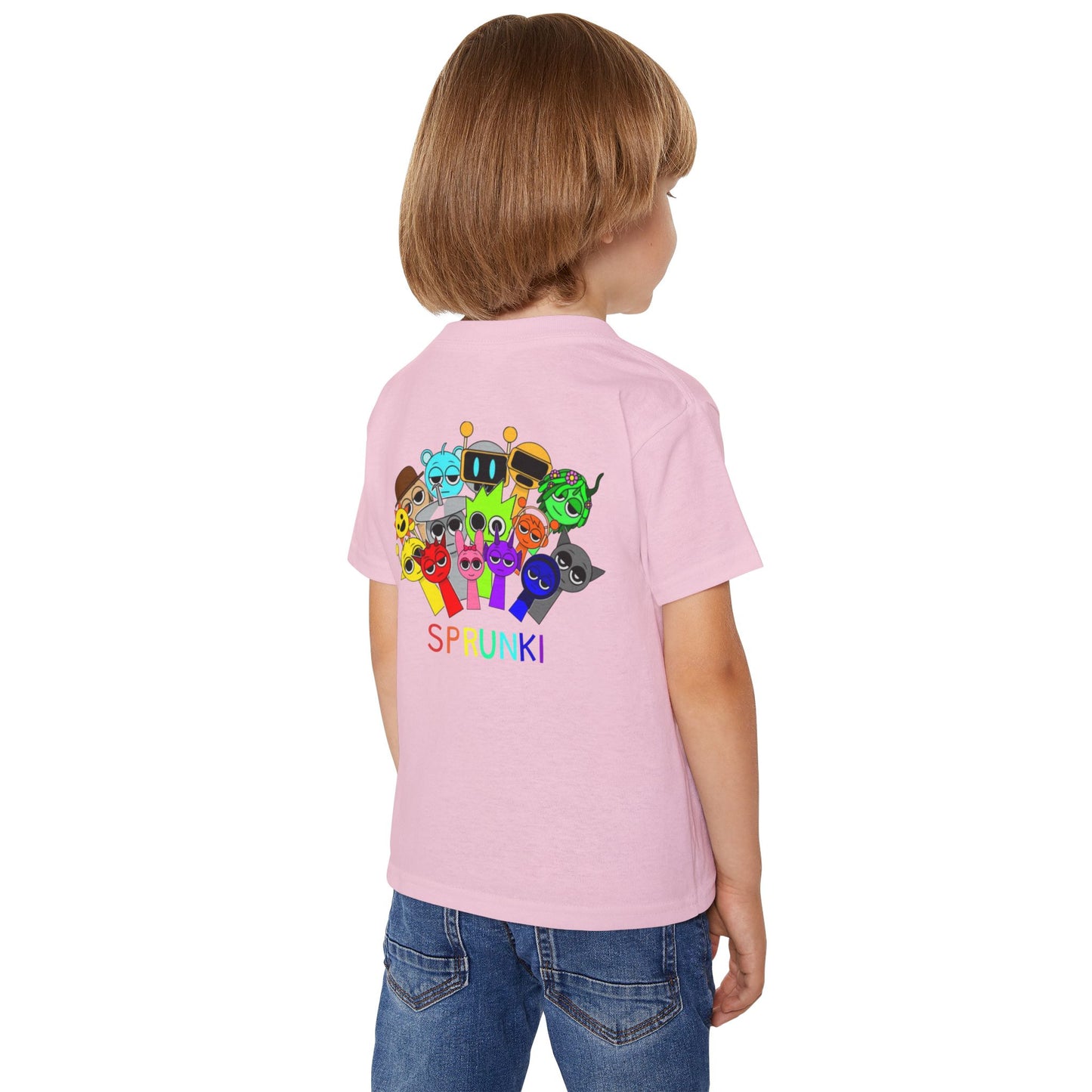 Colorful Toddler T-Shirt with Fun Characters | Kids Gift, Birthday Shirt, Holiday Apparel, Playful Outfit, Cute Tee