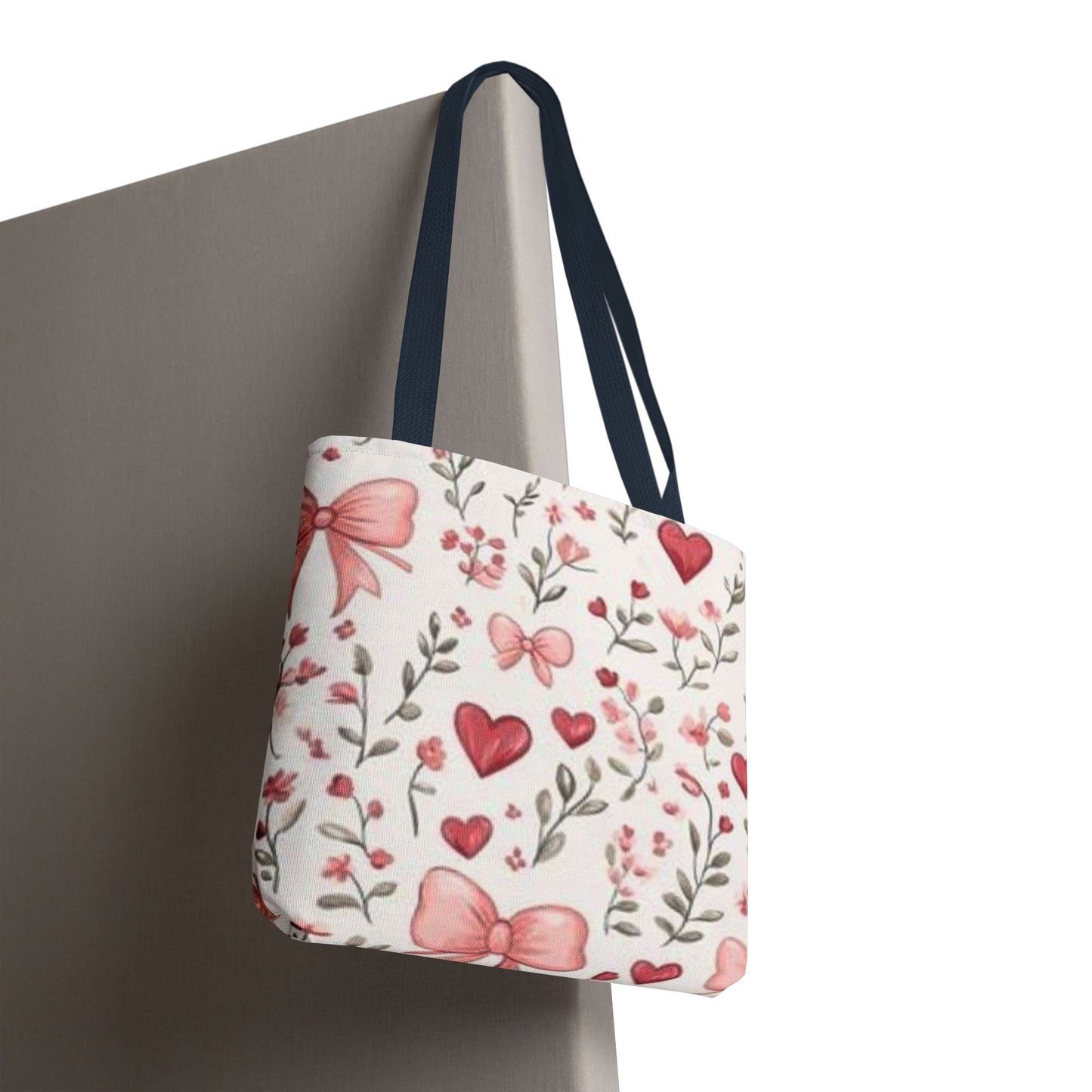 Romantic Floral Tote Bag, Perfect for Mother’s Day, Valentine's Day, Bridesmaid Gift, Everyday Use, Cute Shopping Bag
