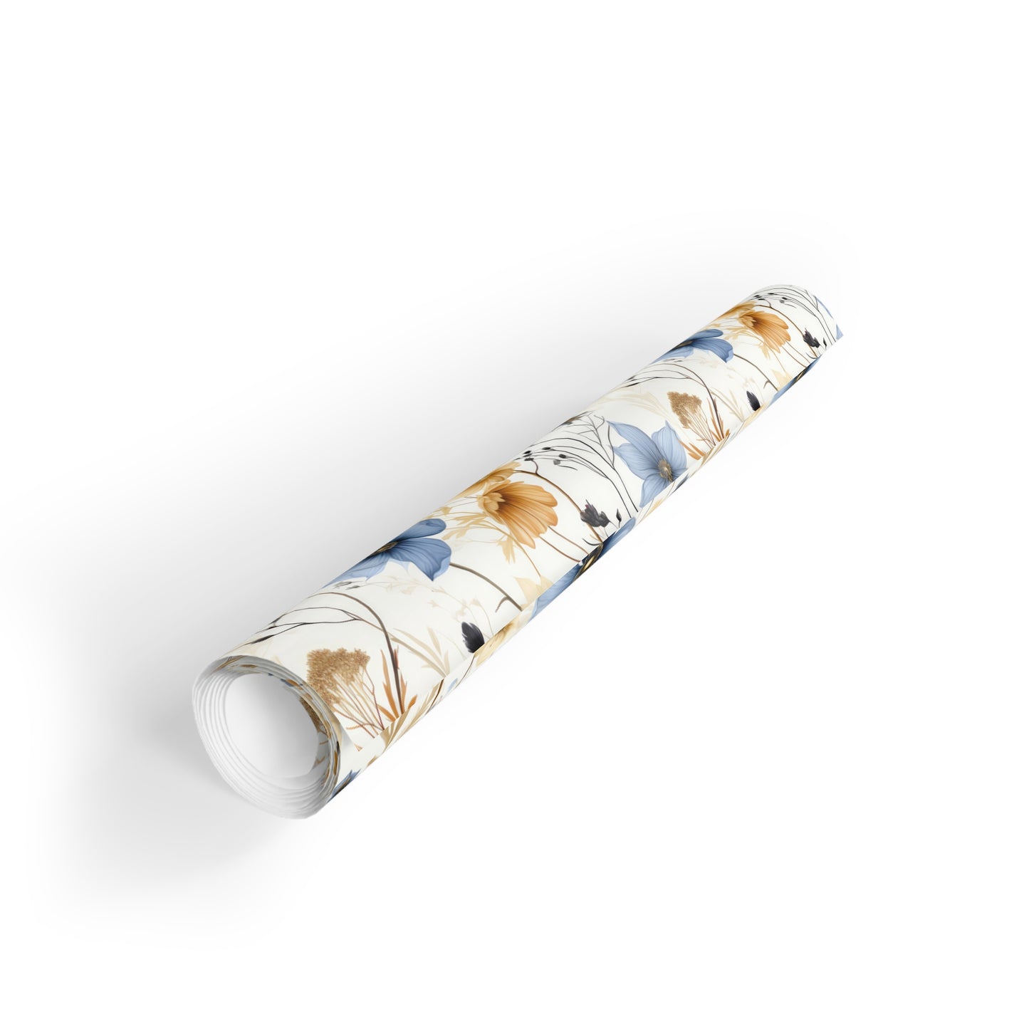 Floral Gift Wrapping Paper Roll