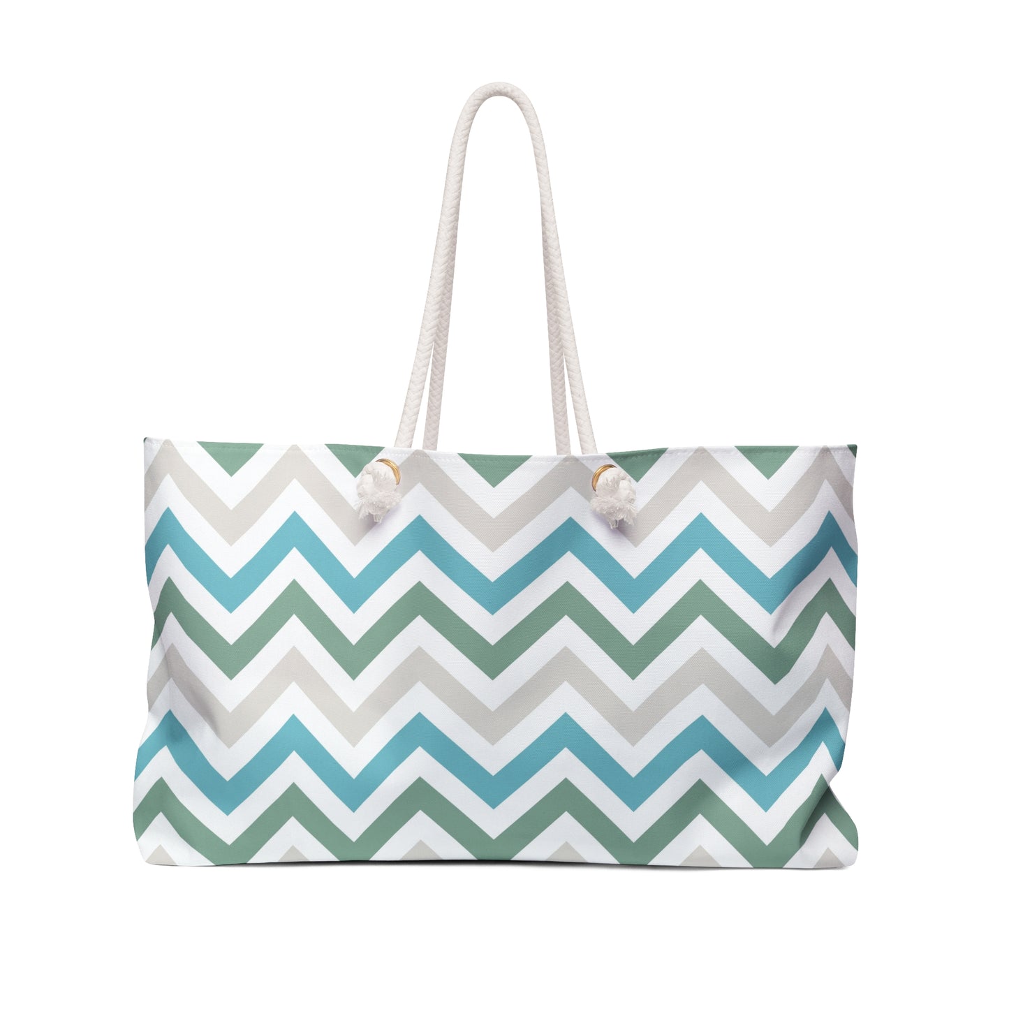 Stylish Chevron Weekender Bag - Perfect for Travel, Beach Days, Gym, or Weekend Getaways | Gift for Her, Summer Vibes, Sustainable