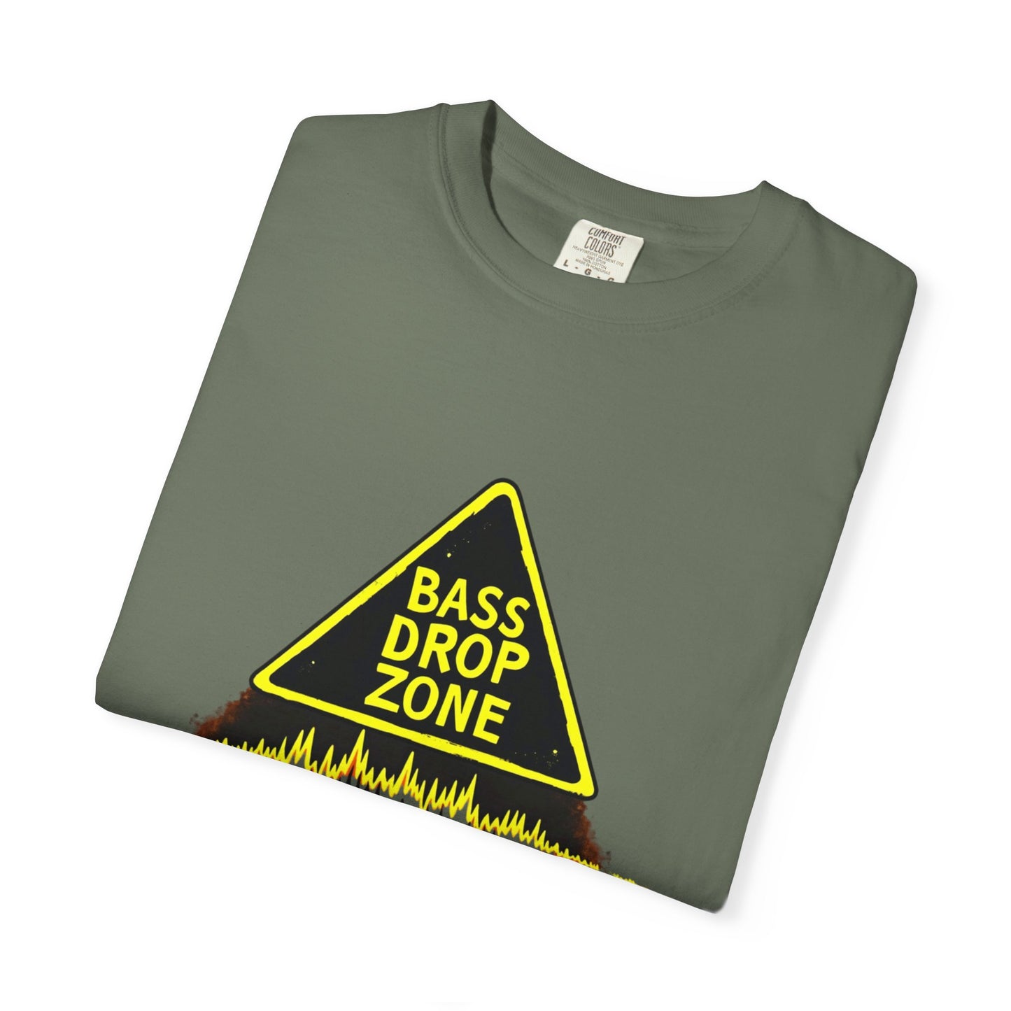 Bass Drop Zone Unisex T-Shirt, Music Lover Gift, Festival Apparel, Party Outfit, DJ Merchandise, Unique Graphic Tee