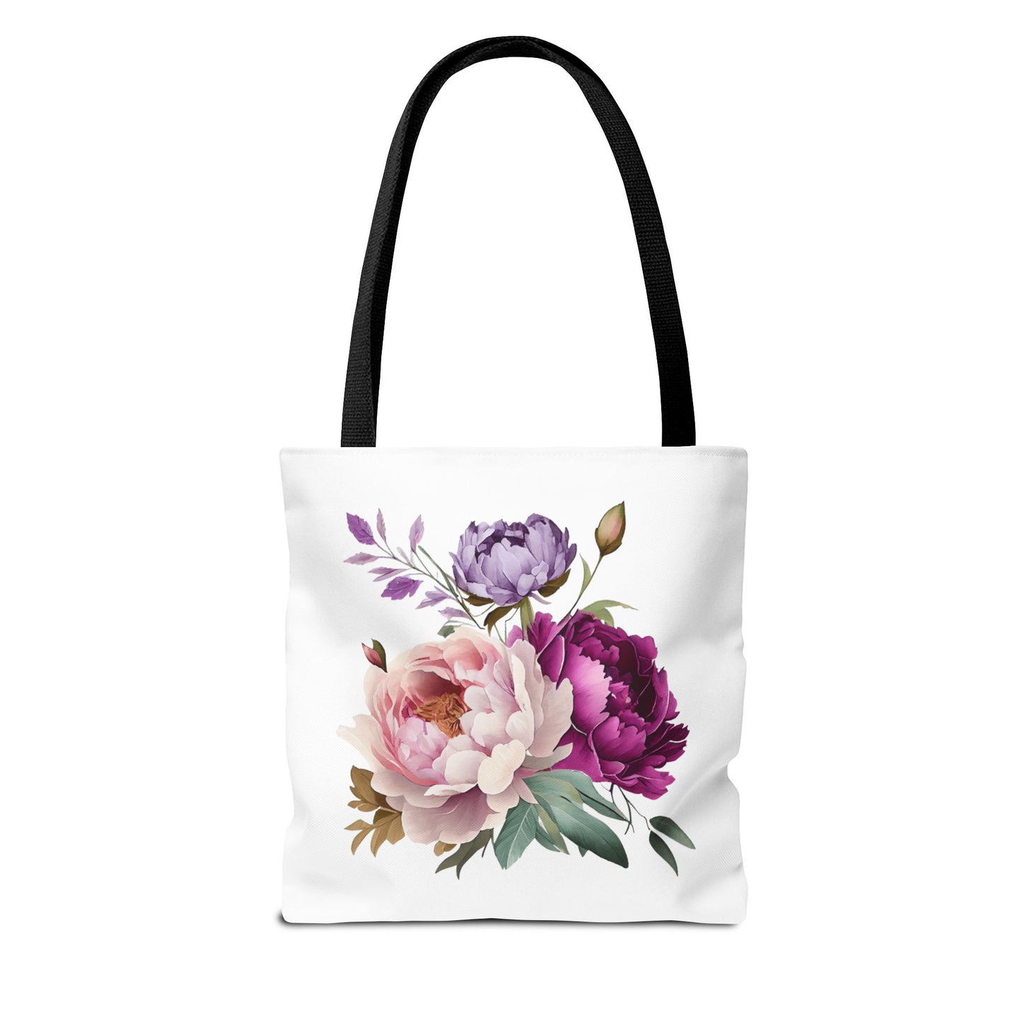 Floral Tote Bag, Botanical Shopping Tote, Eco-Friendly Grocery Bag, Chic Floral Purse, Mother's Day Gift, Spring Floral Carryall