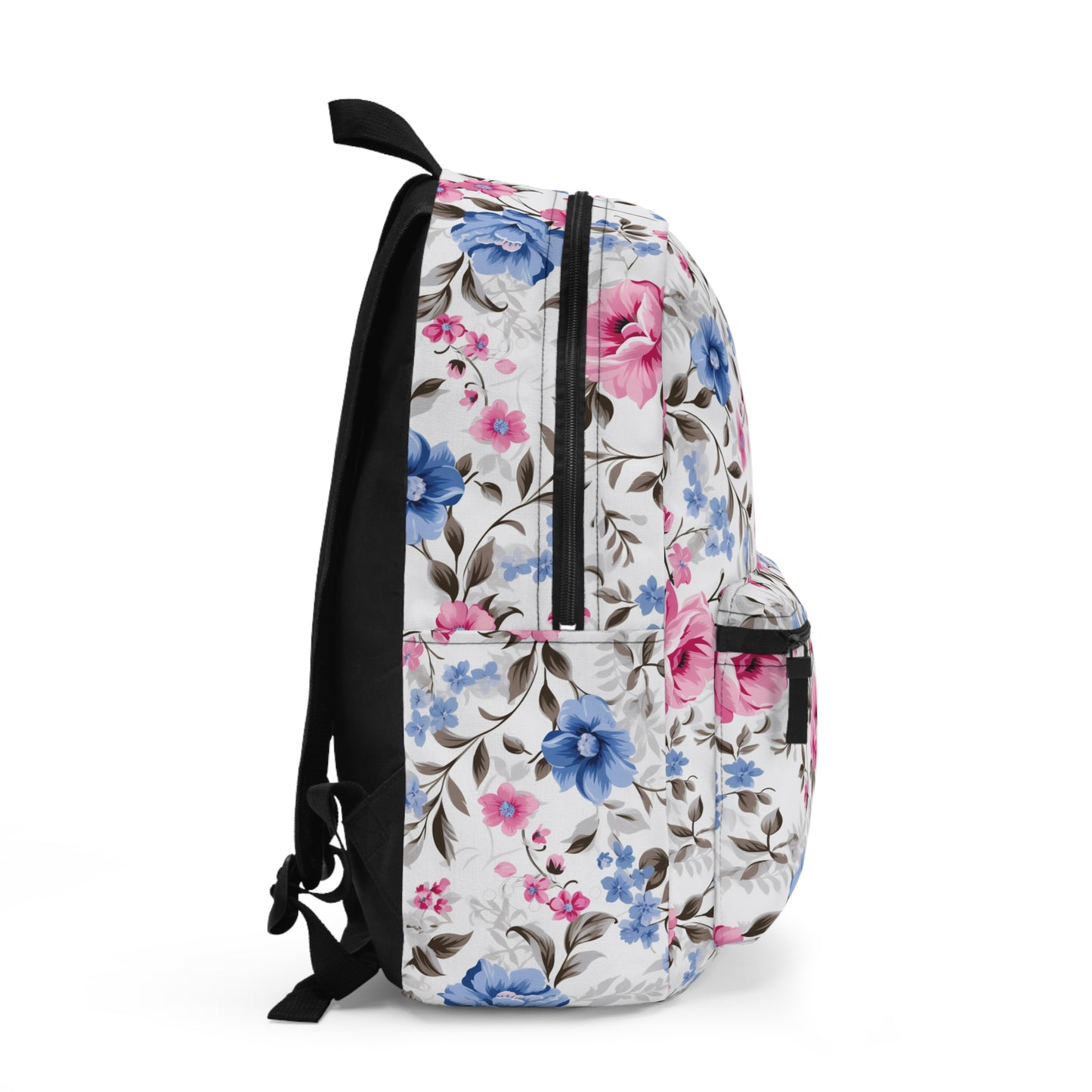 Floral Print Backpack, Stylish School Bag, Everyday Tote, Trendy Backpack, Gift for Students, Back to School Essentials