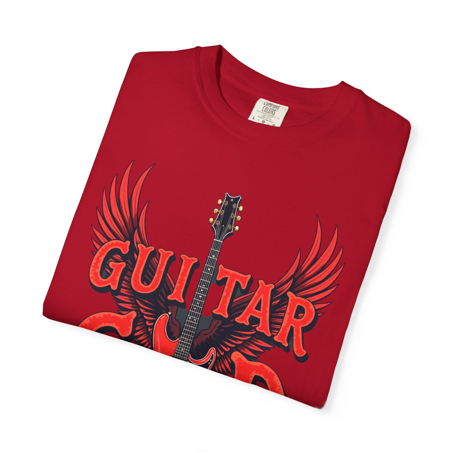 Guitar God T-Shirt, Music Lover Gift, Unisex Graphic Tee, Rock & Roll Apparel, Concert Outfit, Gift for Musicians