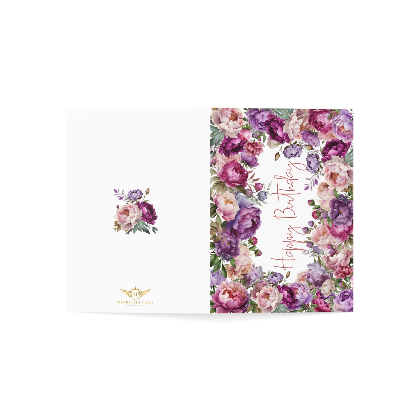 Floral Greeting Cards - Elegant Birthday Wishes, Thank You Notes, Feminine Cards, Note Cards, Floral Stationery