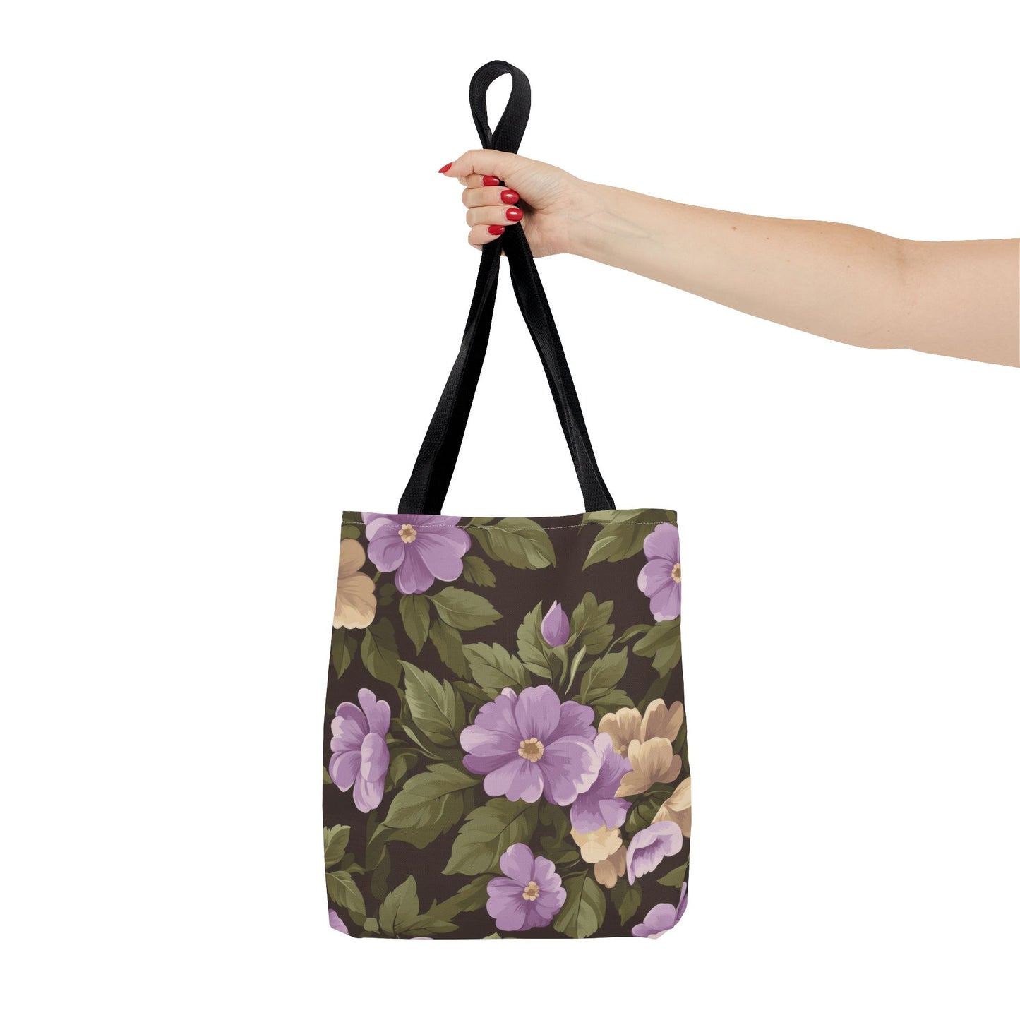 Floral Tote Bag, Stylish Shopping Bag, Eco-Friendly Carryall, Mother's Day Gift, Weekend Getaway Essential