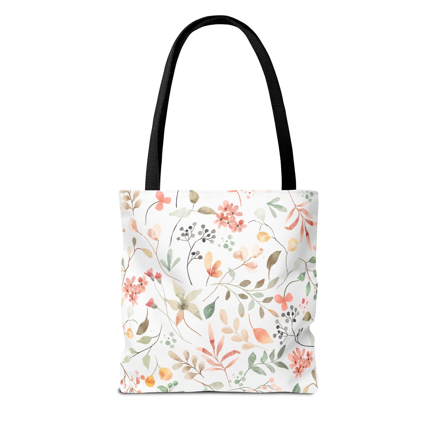 Floral Print Tote Bag | Eco-Friendly Shopping, Beach Trips, Travel, Gifts for Her, Everyday Carry
