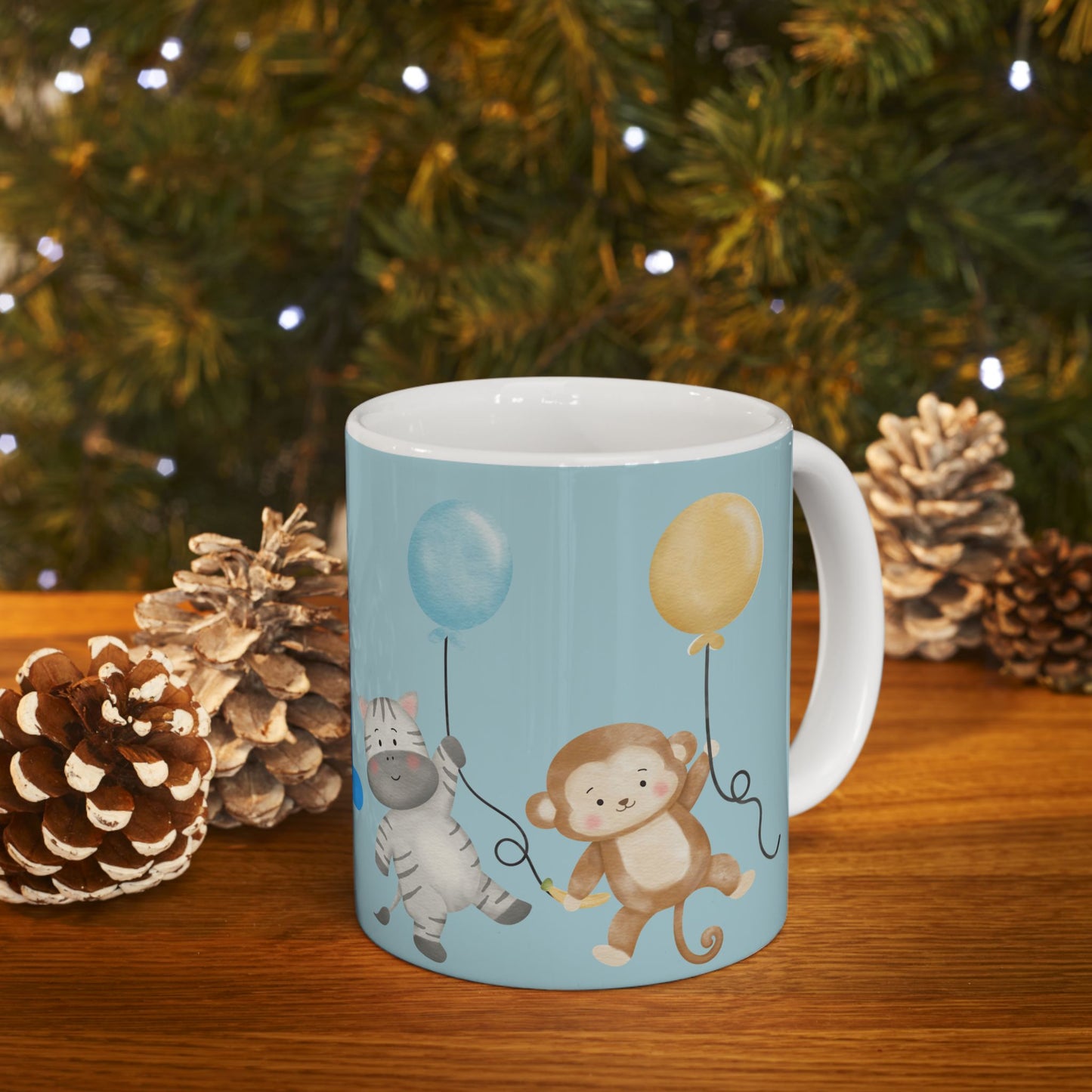 Birthday Animal-Themed Ceramic Mug - 11oz & 15oz