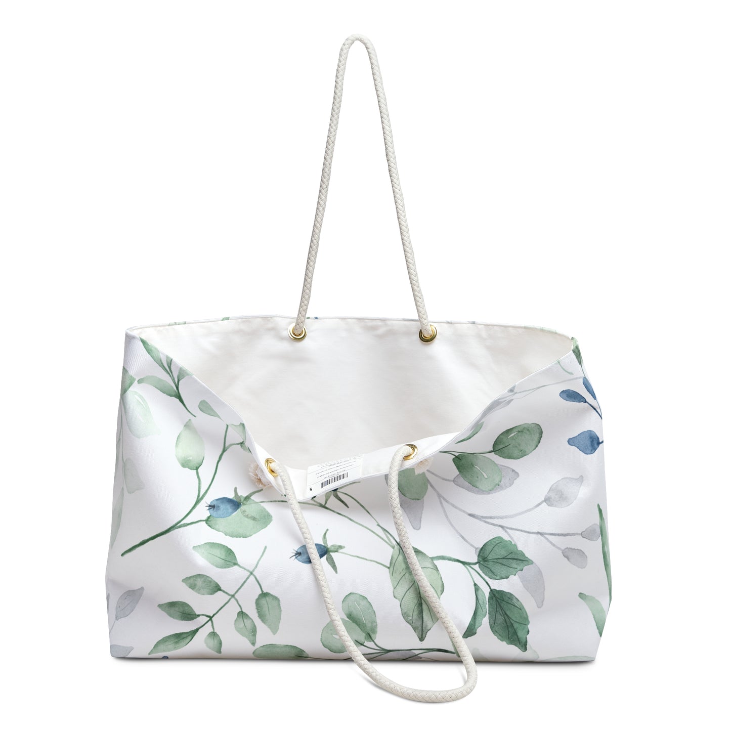Botanical Weekender Bag, Floral Travel Tote, Eco-Friendly Weekend Bag, Nature-Inspired Carryall, Stylish Gym Bag, Gift for Travel Lovers