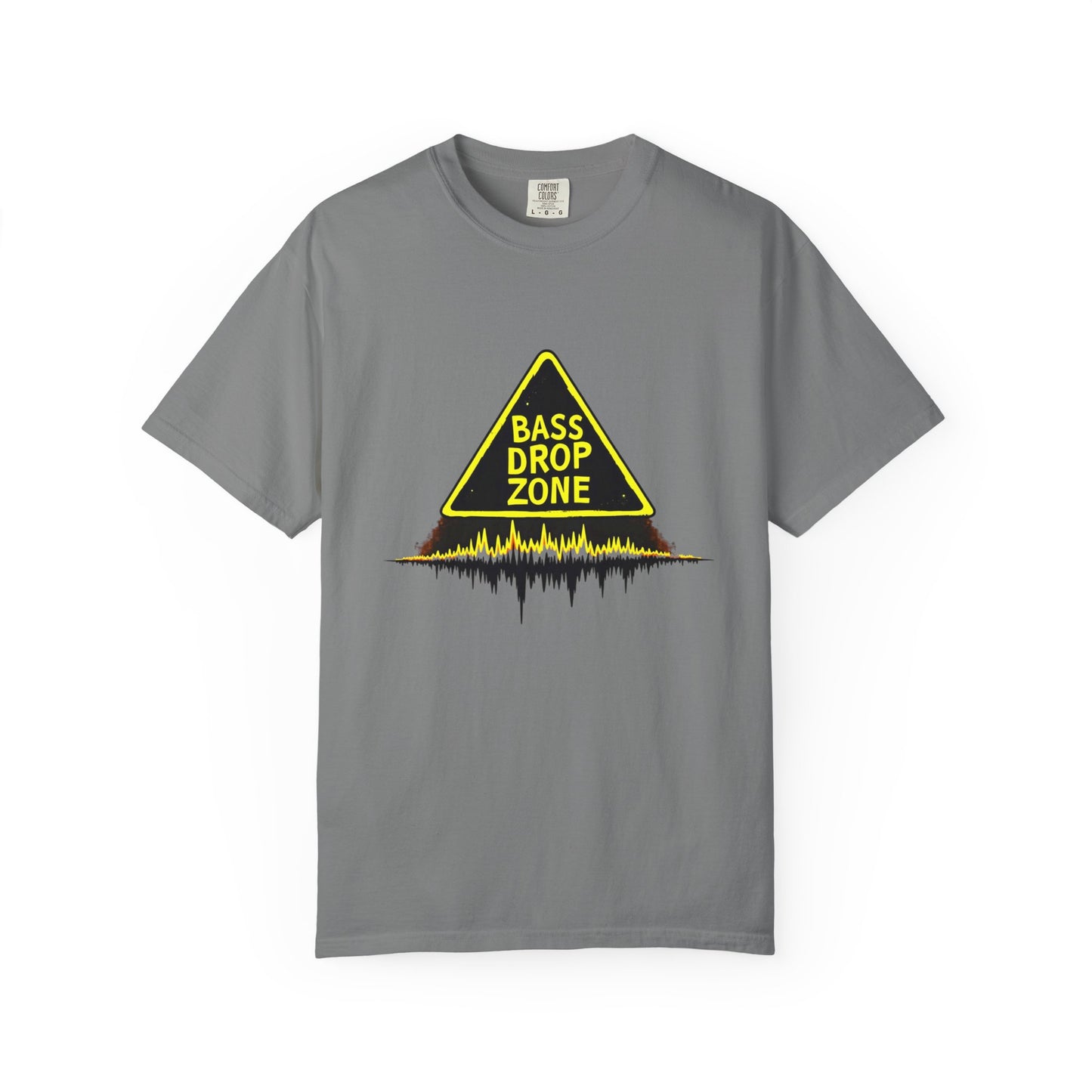 Bass Drop Zone Unisex T-Shirt, Music Lover Gift, Festival Apparel, Party Outfit, DJ Merchandise, Unique Graphic Tee