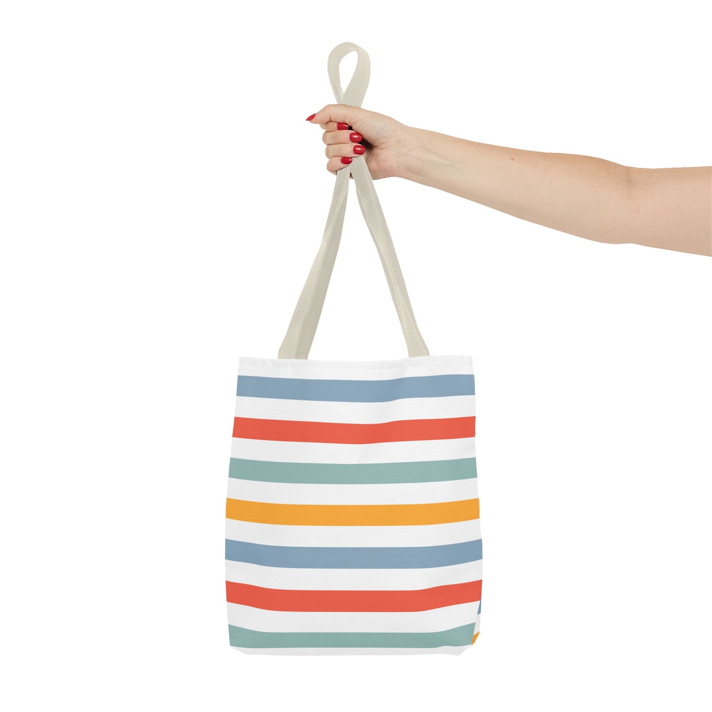 Colorful Striped Tote Bag, Beach Day Bag, Shopping Tote, Summer Accessory, Eco-Friendly Carryall