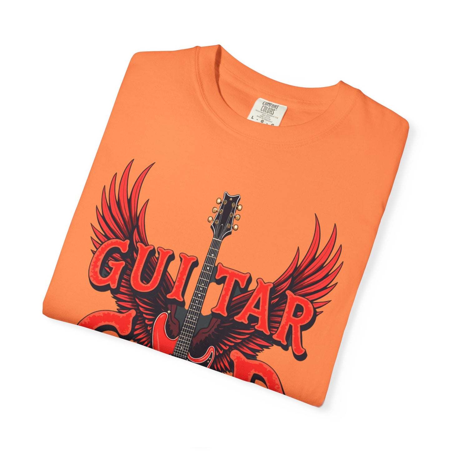Guitar God T-Shirt, Music Lover Gift, Unisex Graphic Tee, Rock & Roll Apparel, Concert Outfit, Gift for Musicians
