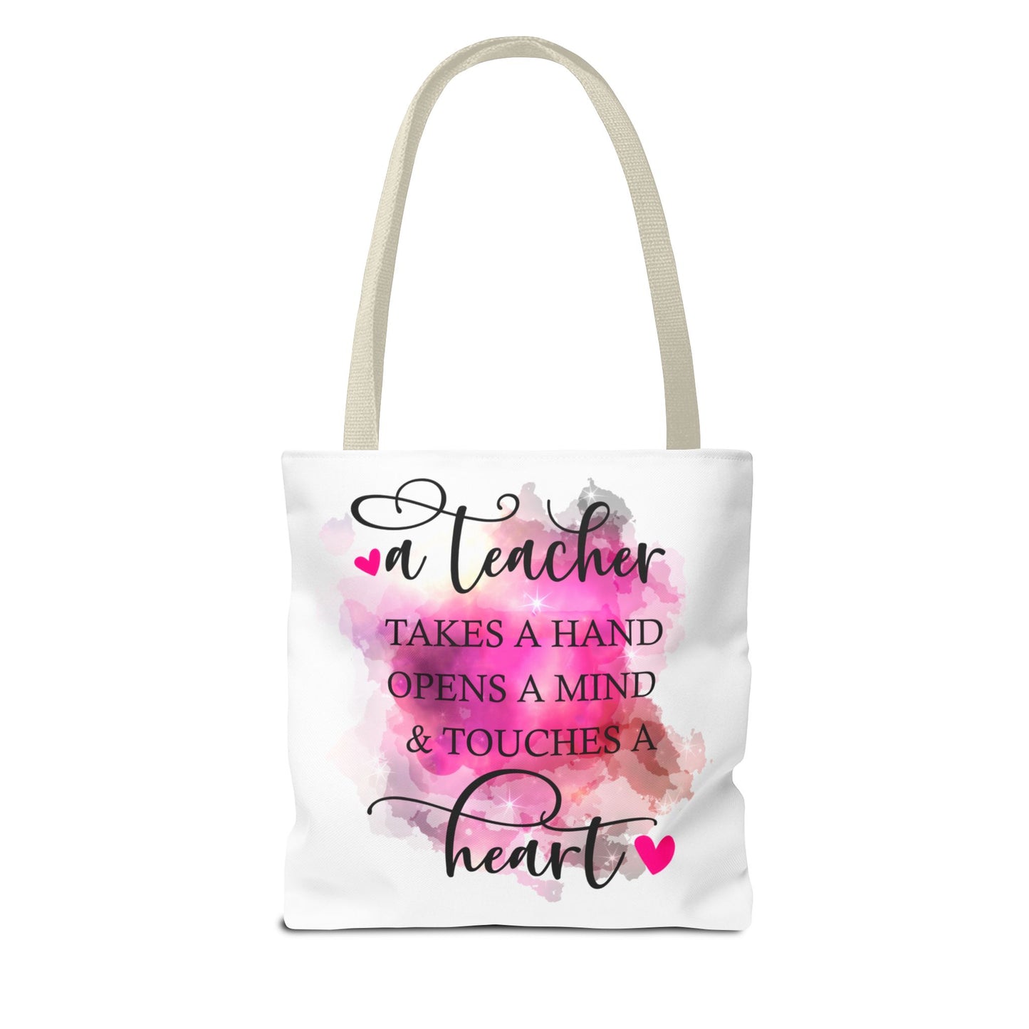 Heartfelt Teacher Tote Bag | Perfect Gift for Educators, Back to School, Teacher Appreciation, Sustainable Style