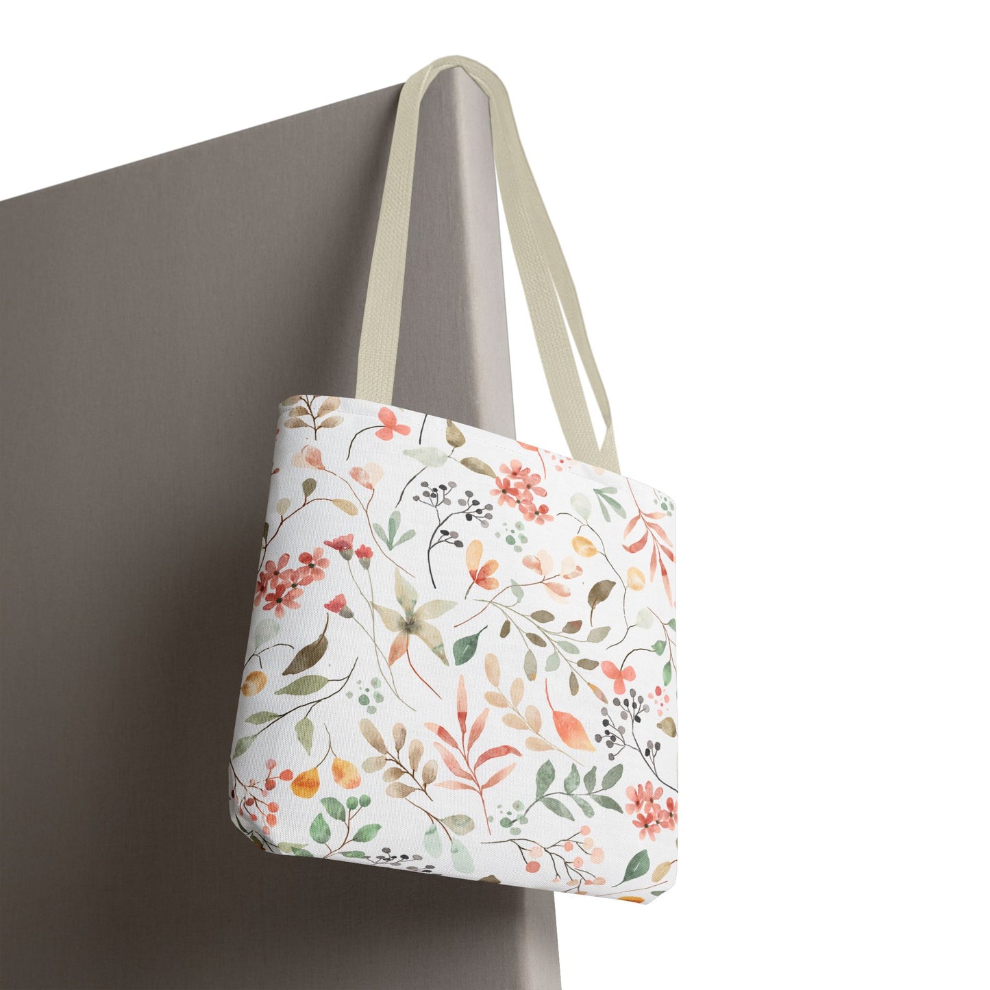 Floral Print Tote Bag | Eco-Friendly Shopping, Beach Trips, Travel, Gifts for Her, Everyday Carry